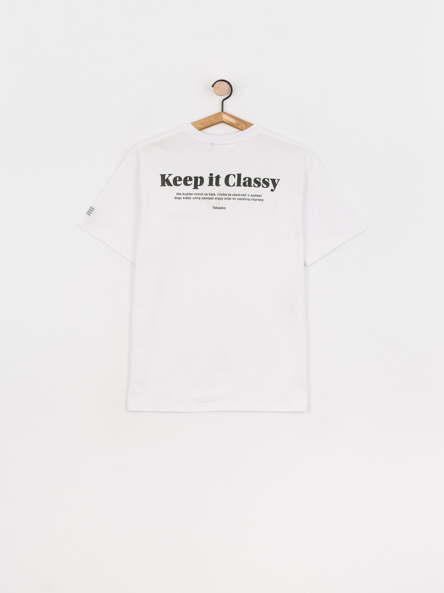 T-shirt Tabasko Keep It Classy (white)