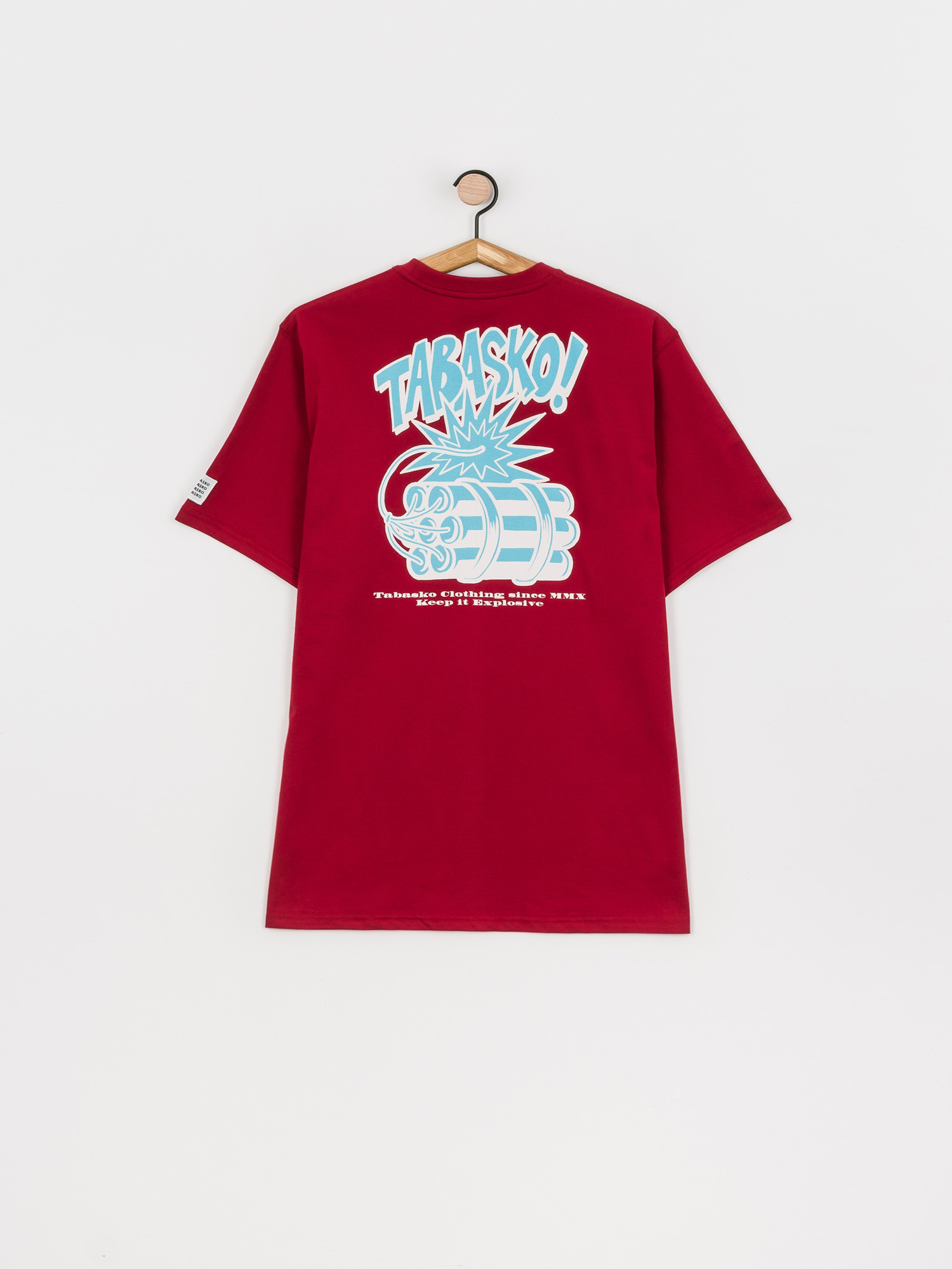 T-shirt Tabasko Dynamite (burgundy)