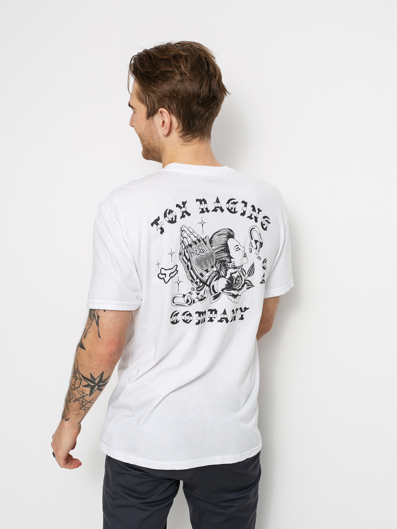 T-shirt Fox La Neta (opt wht)