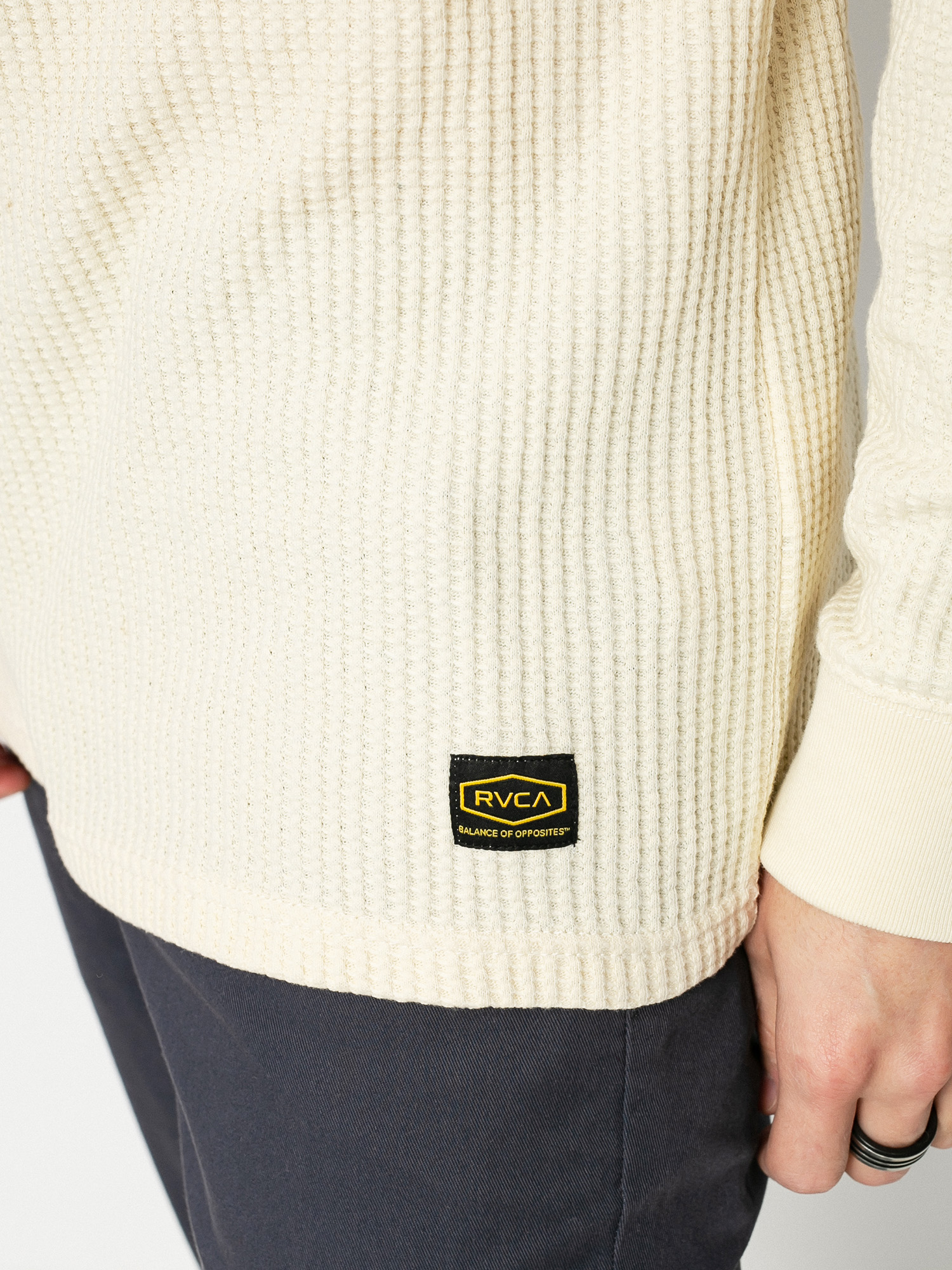 Longsleeve RVCA Day Shift Thermal (antique white)
