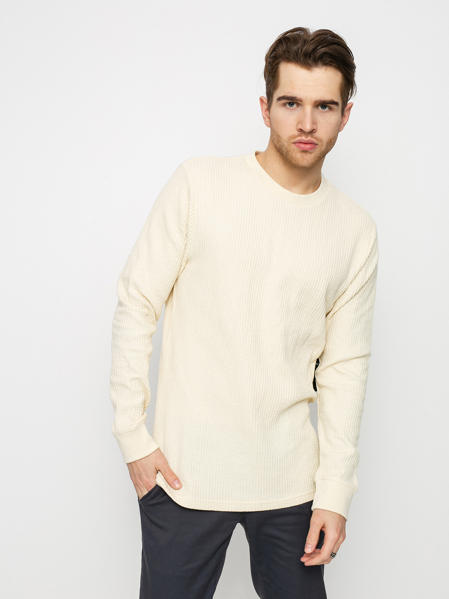 Longsleeve RVCA Day Shift Thermal (antique white)