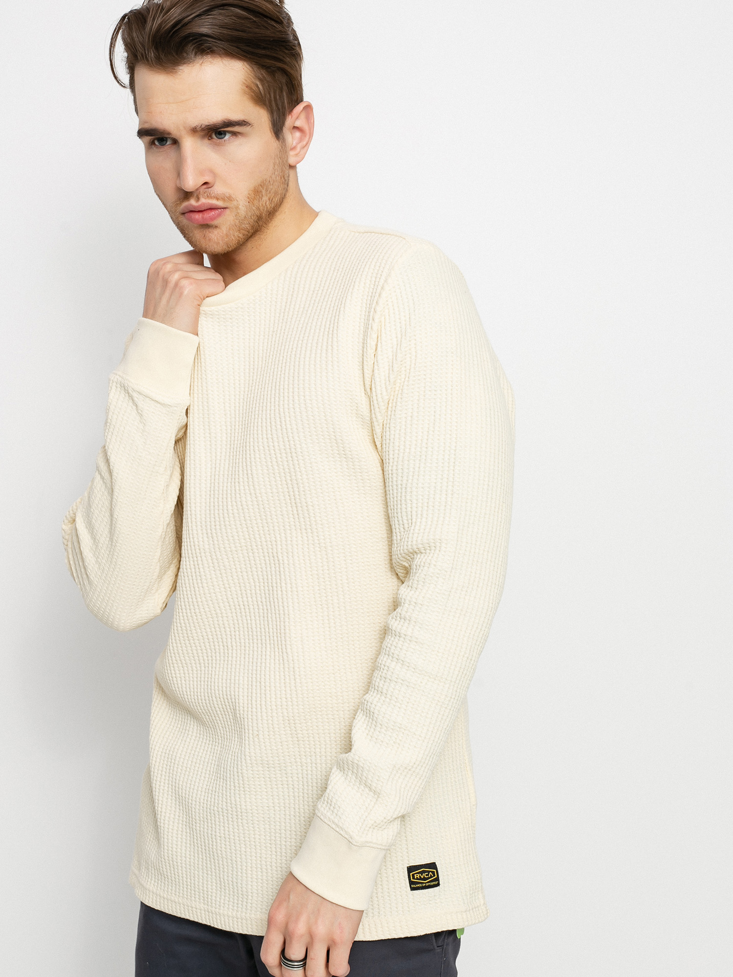 Longsleeve RVCA Day Shift Thermal (antique white)
