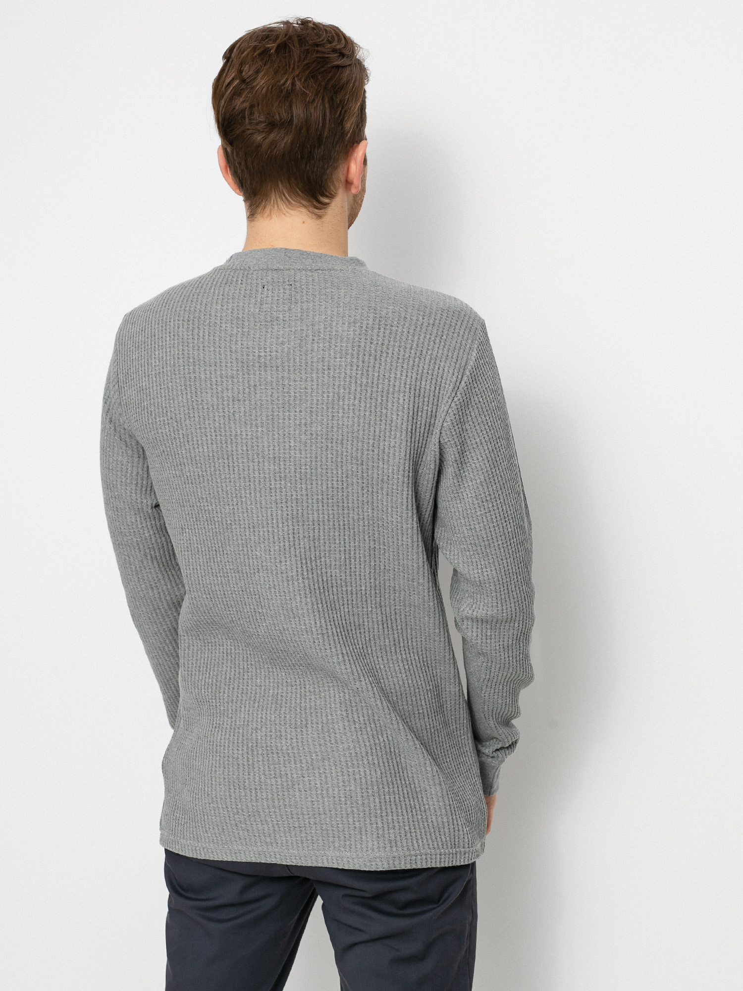 Longsleeve RVCA Day Shift Thermal (grey noise)