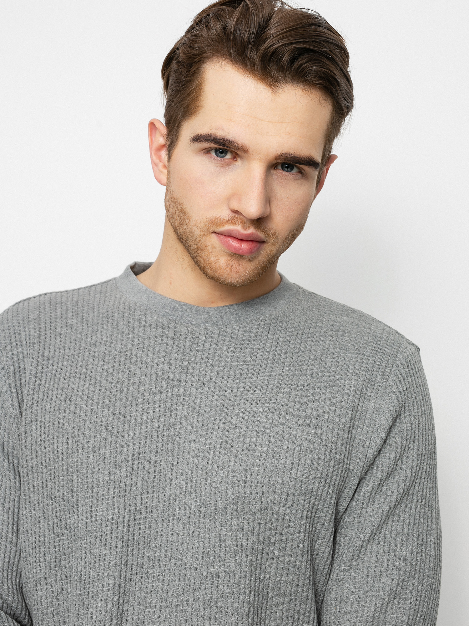 Longsleeve RVCA Day Shift Thermal (grey noise)
