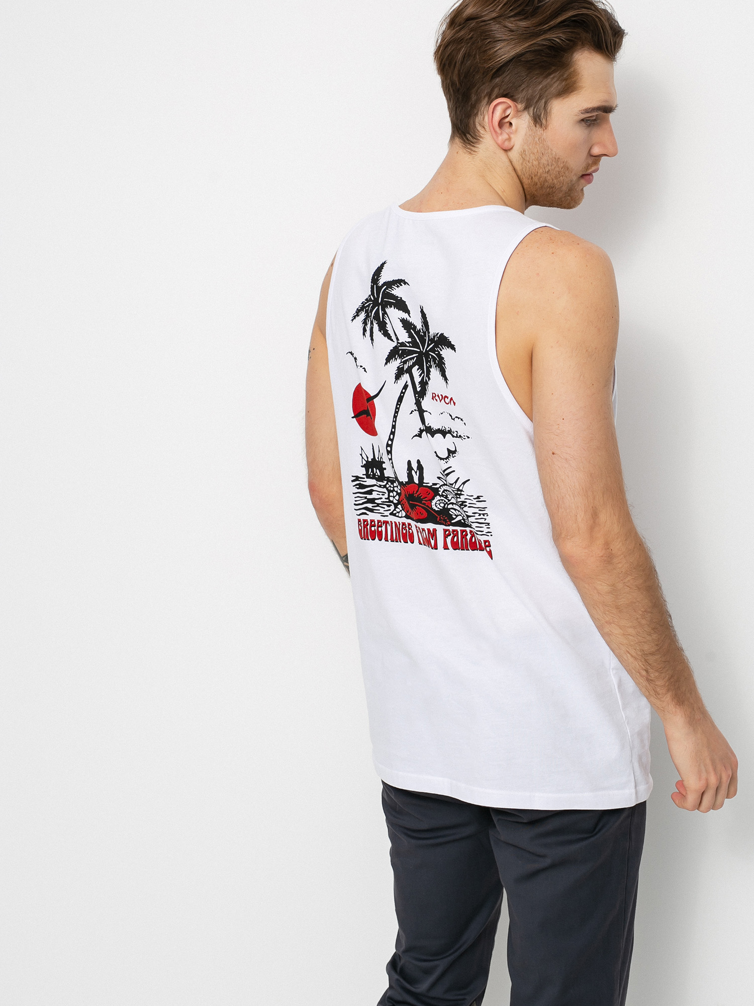 Koszulka RVCA Bliss (white)
