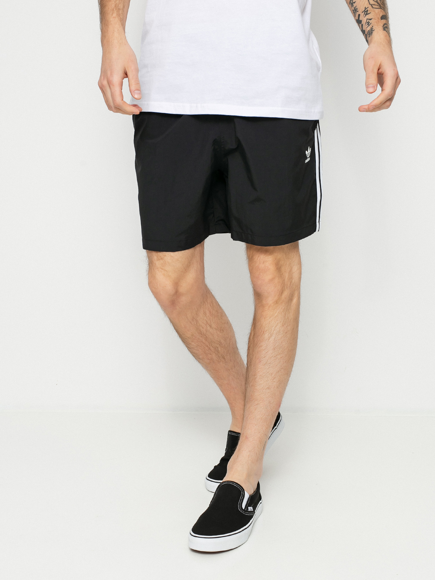 Szorty adidas Originals 3 Stripe Swims (black)