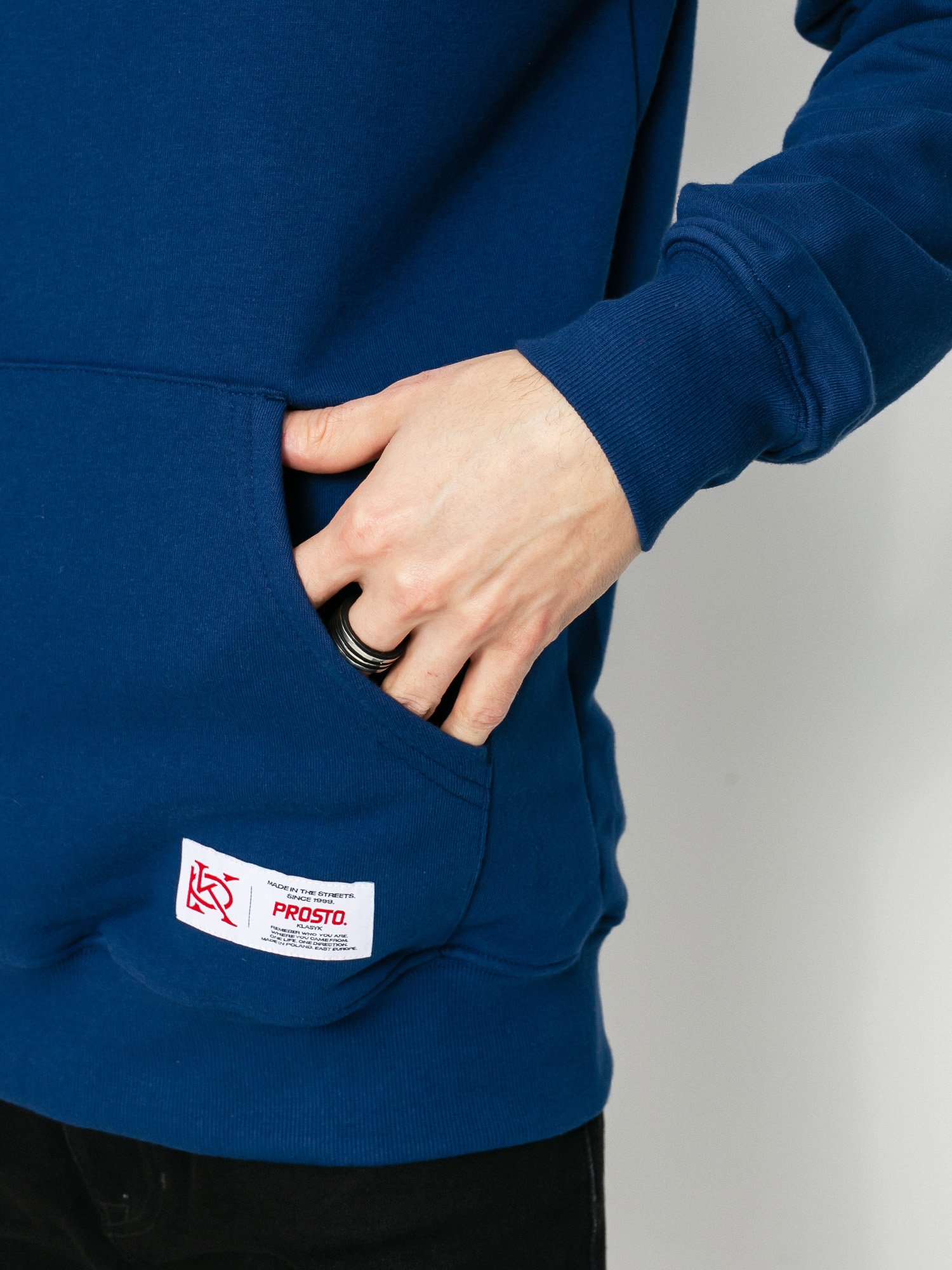 Bluza z kapturem Prosto Aka HD (dark blue)