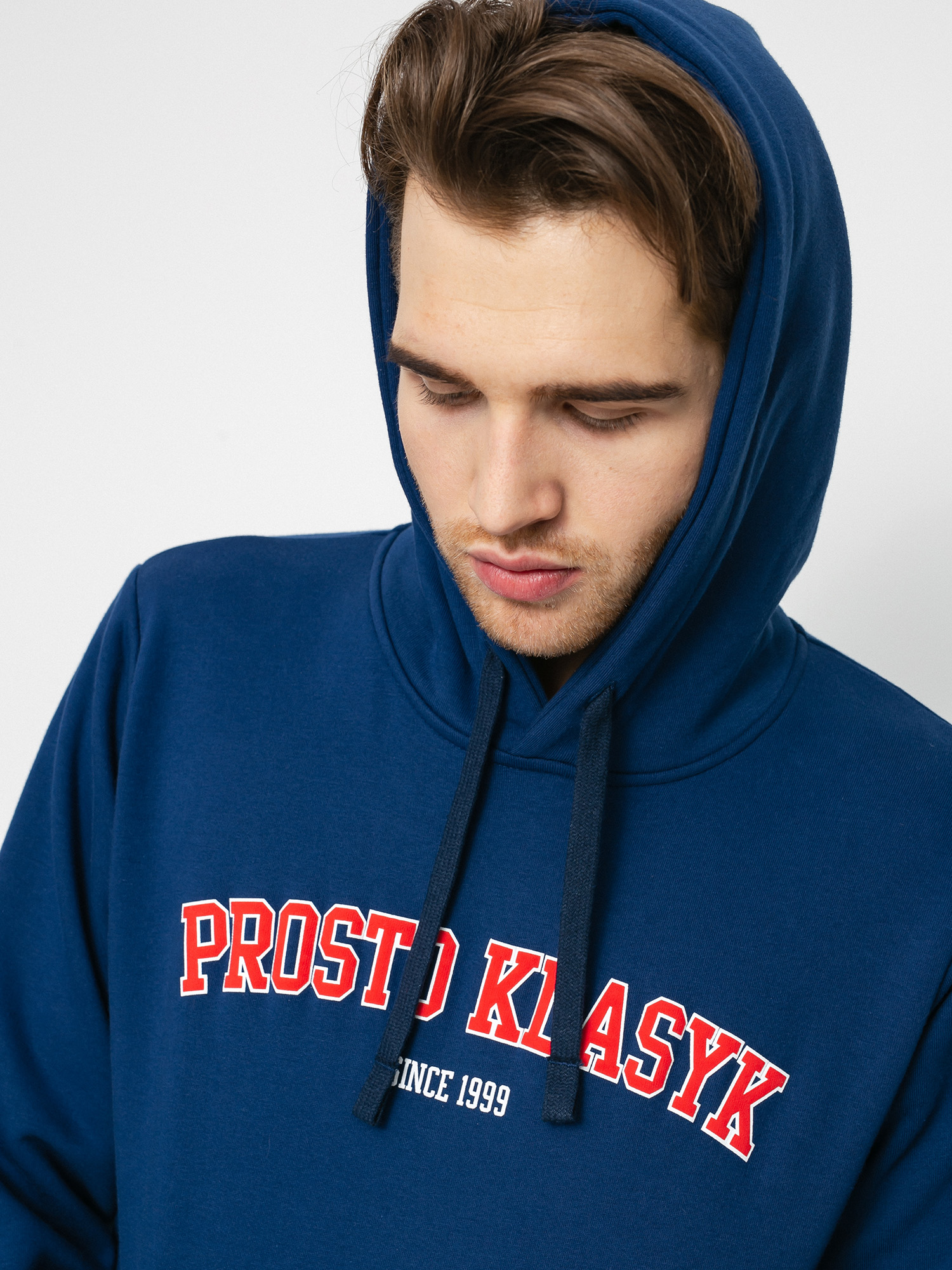 Bluza z kapturem Prosto Aka HD (dark blue)