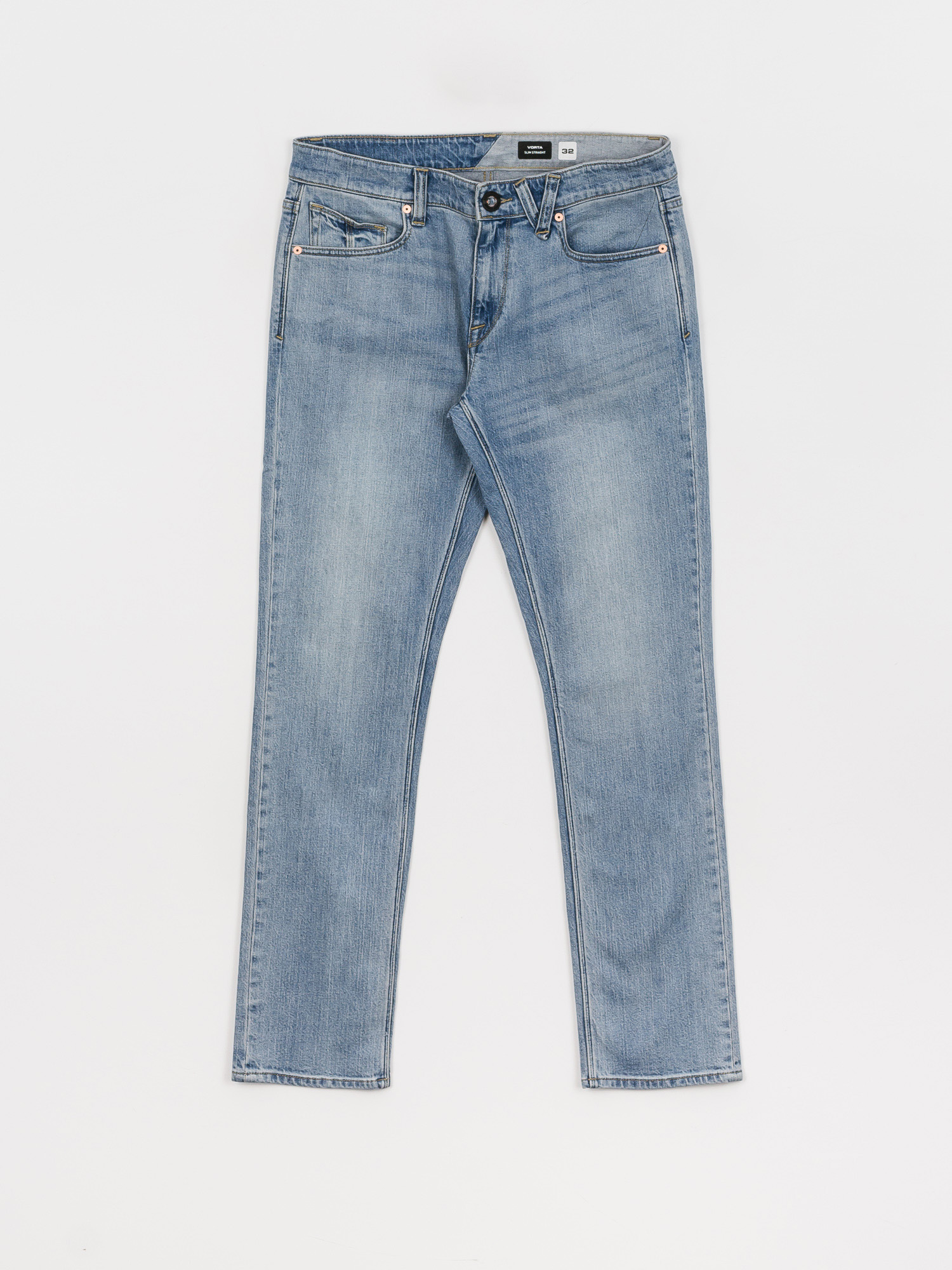 Spodnie Volcom Vorta Denim (vmi-vintage marboled indigo)