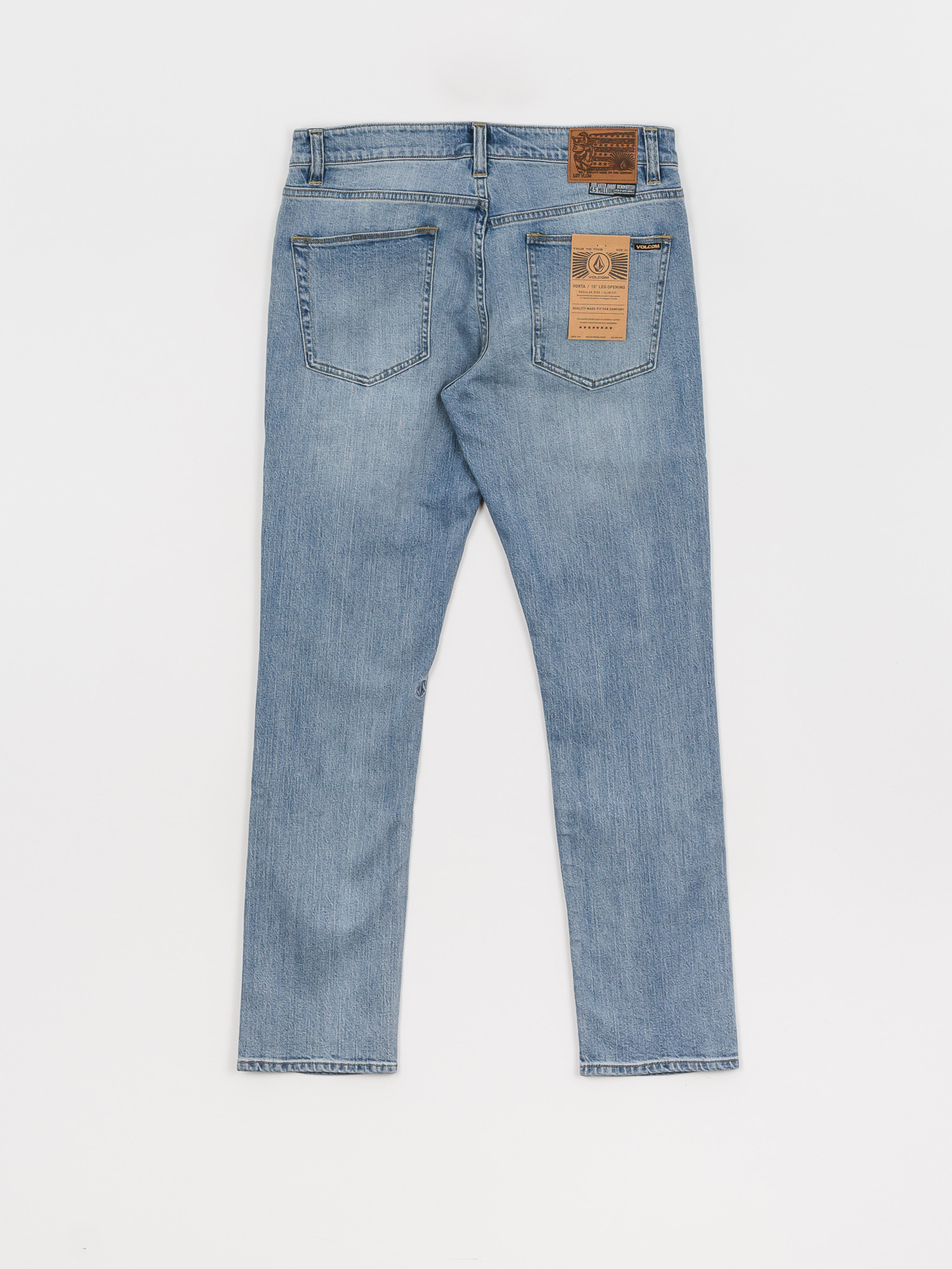 Spodnie Volcom Vorta Denim (vmi-vintage marboled indigo)