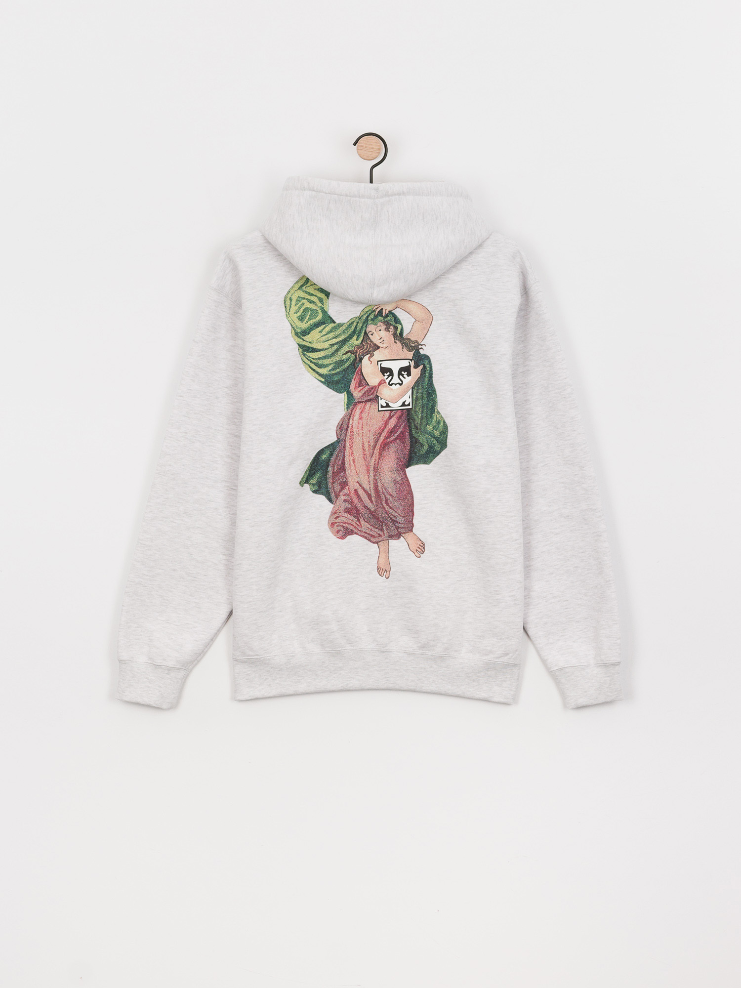 Bluza z kapturem OBEY Beast Of Burden HD (ash grey)
