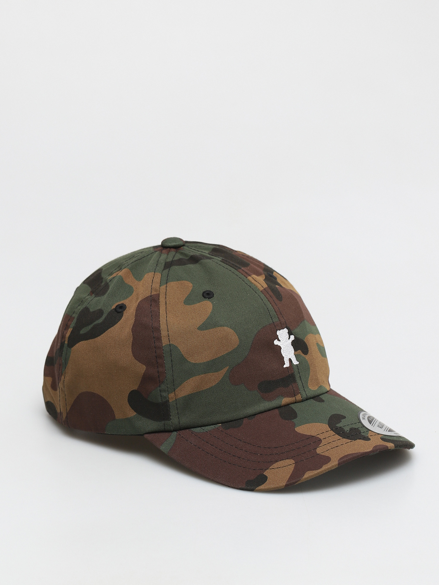 Czapka z daszkiem Grizzly Griptape OG Bear ZD (camo/white)