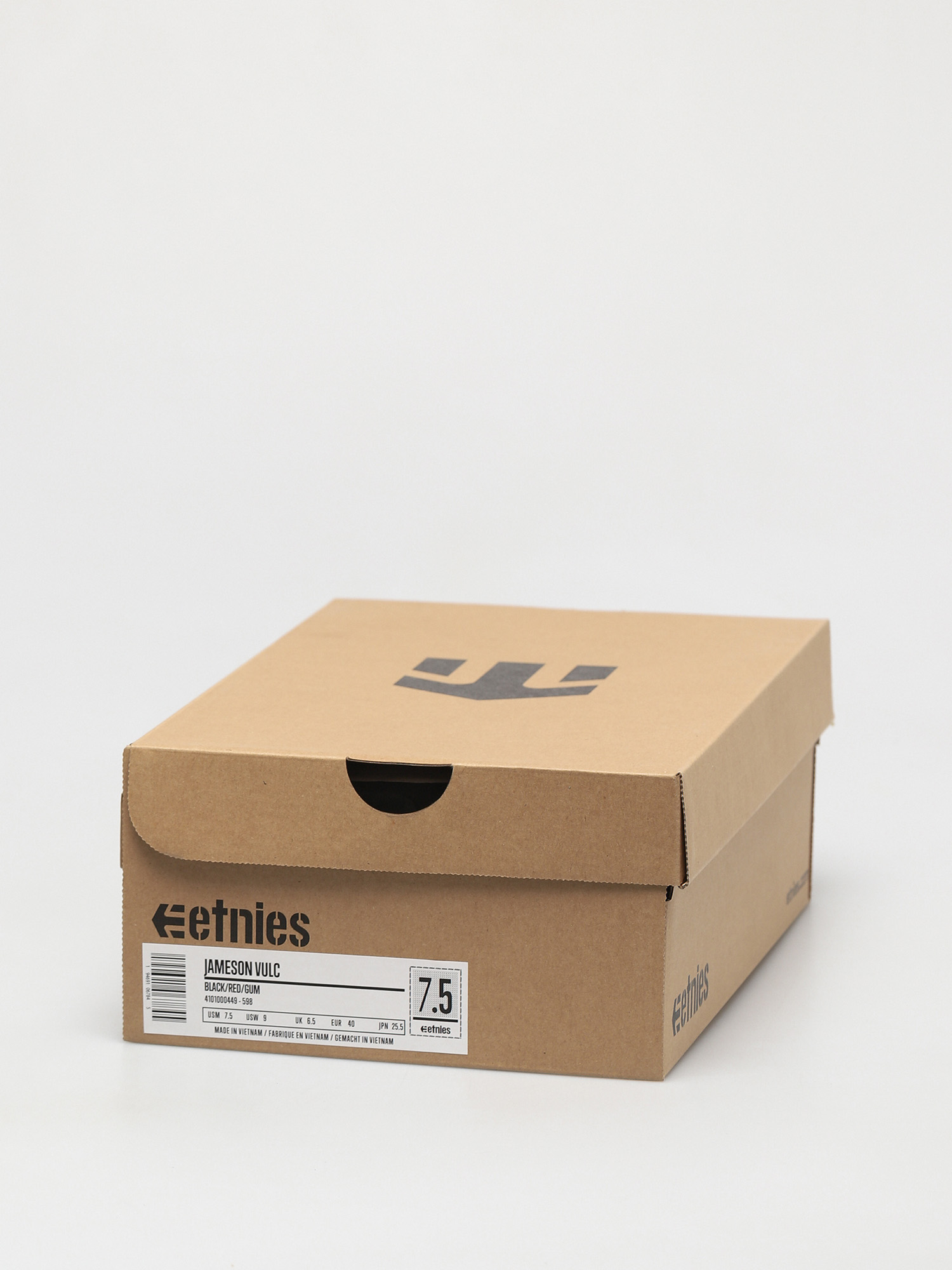 Buty Etnies Jameson Vulc (black/red/gum)