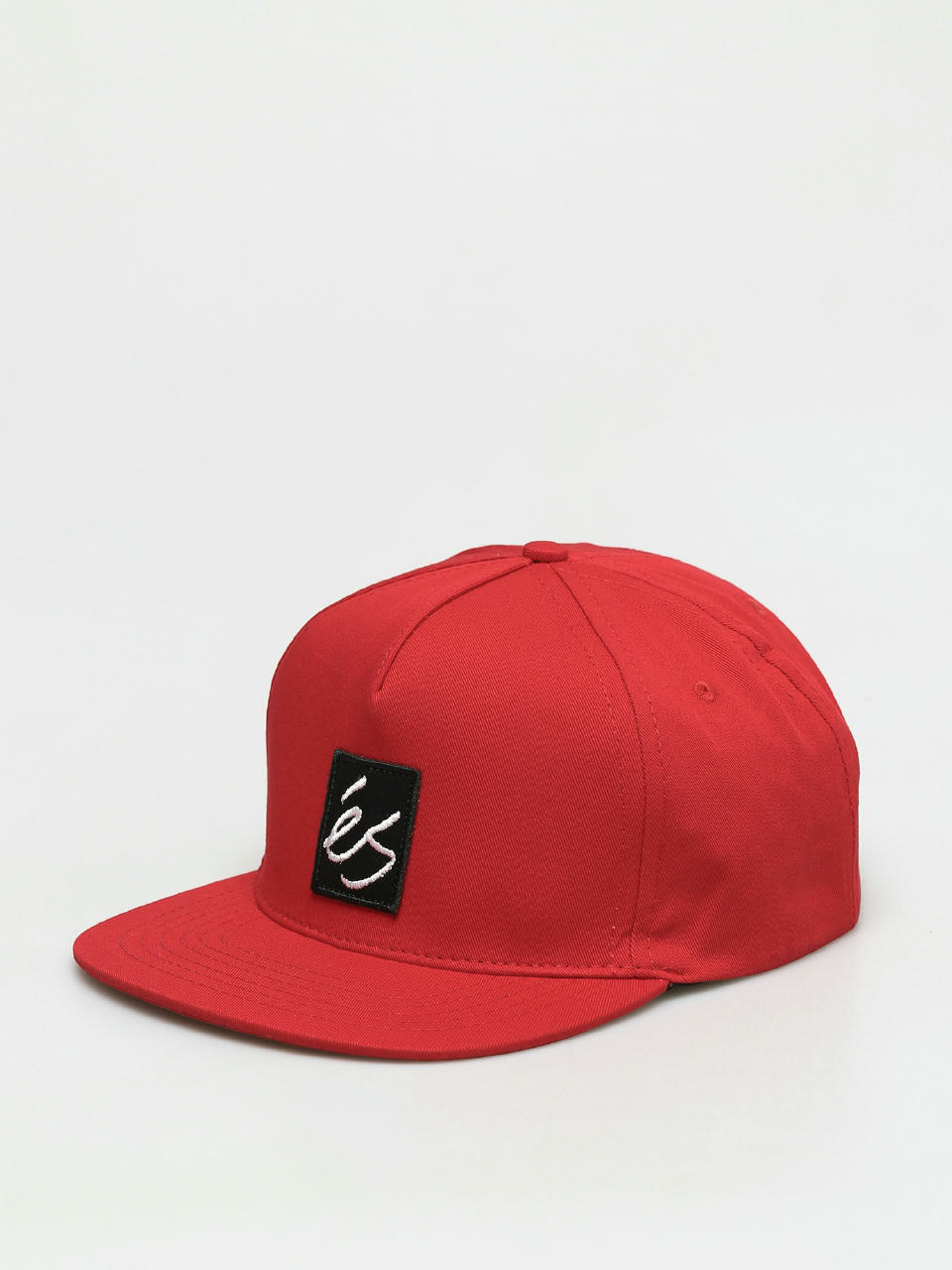 Czapka z daszkiem eS Patch Snapback ZD (red)