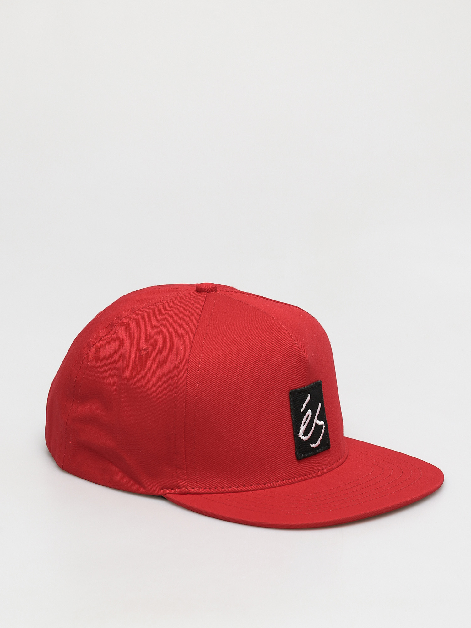 Czapka z daszkiem eS Patch Snapback ZD (red)