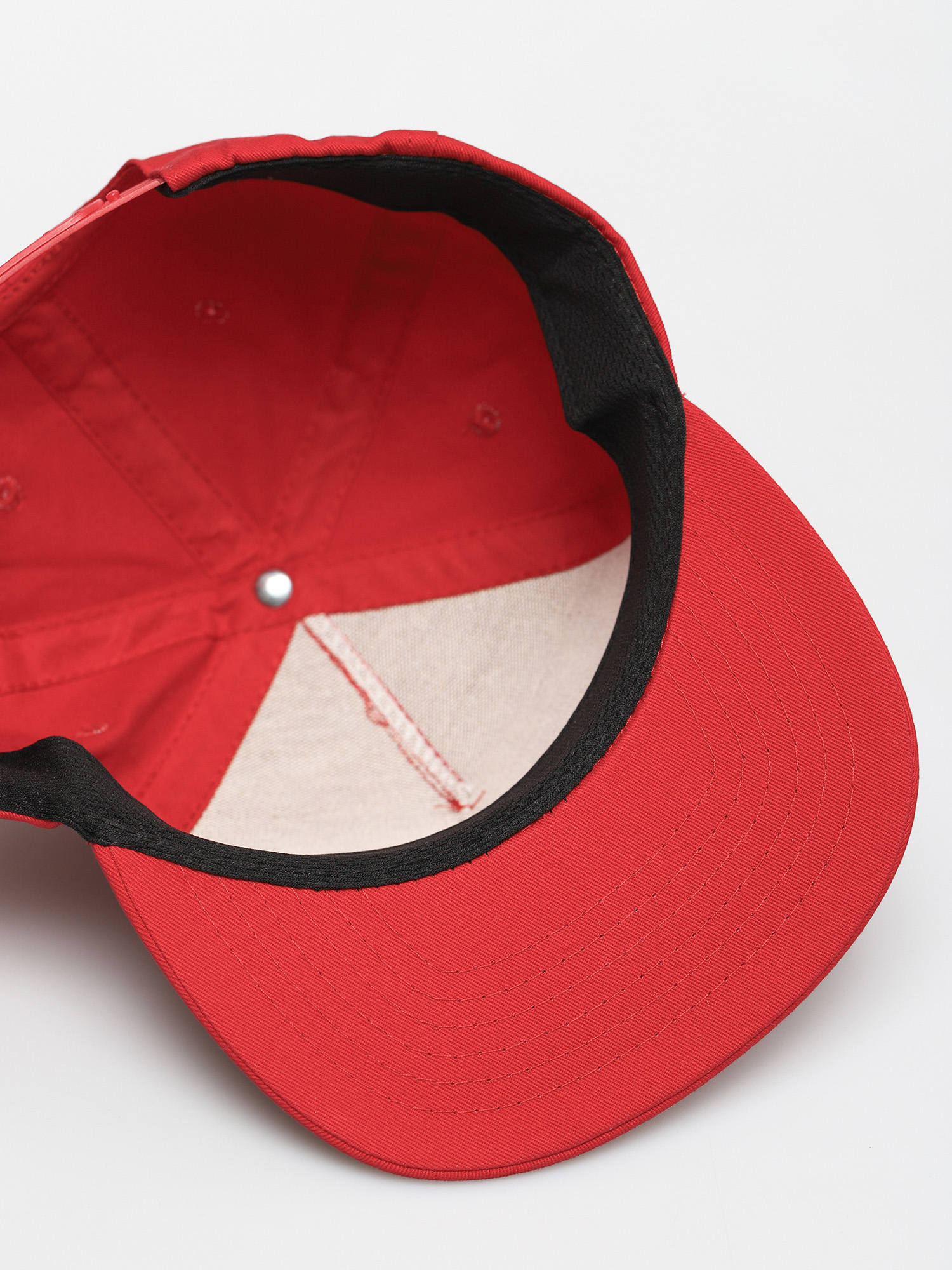 Czapka z daszkiem eS Patch Snapback ZD (red)