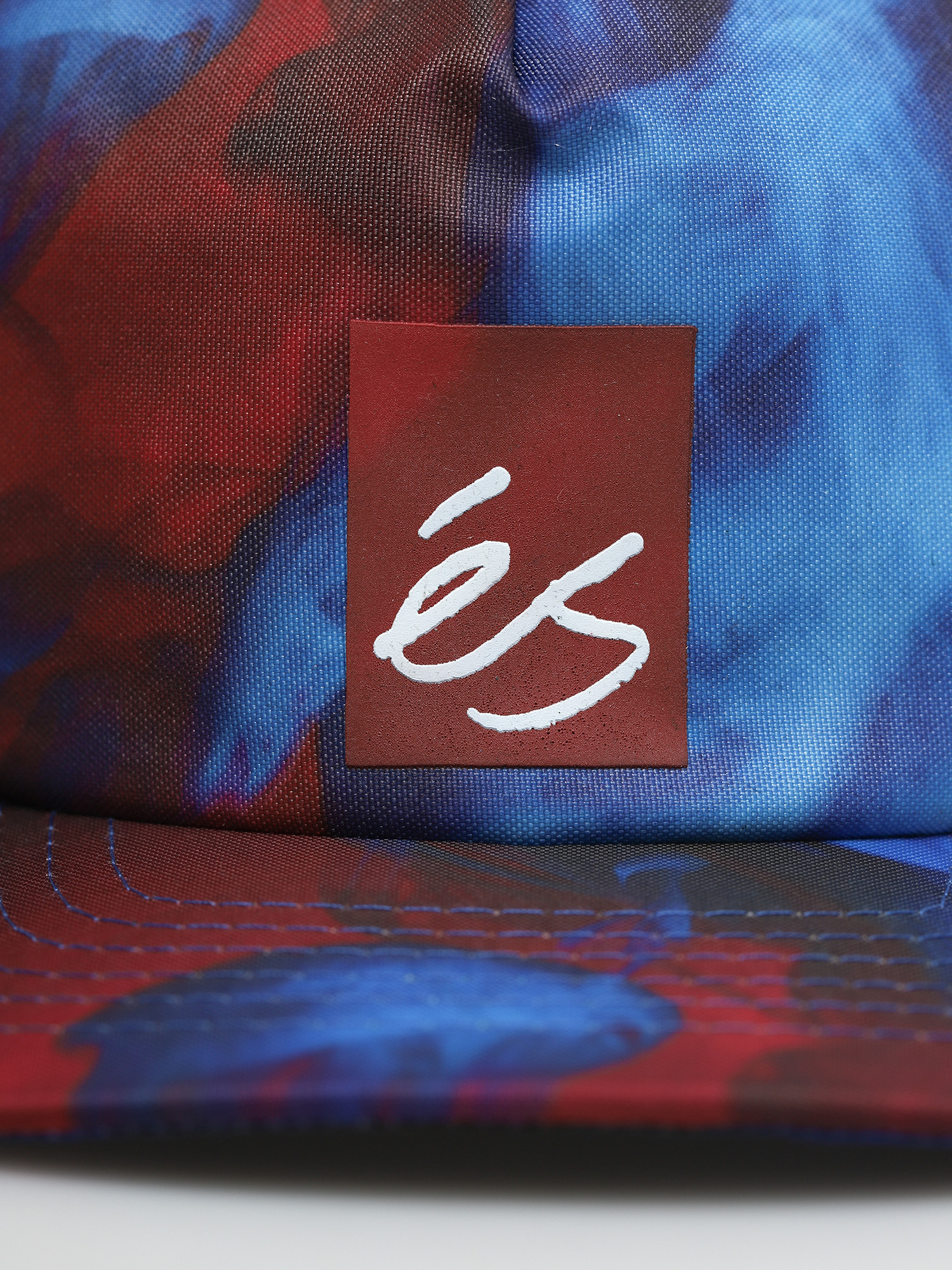 Czapka z daszkiem eS Hyper Beauty 6 Panel (red/blue)