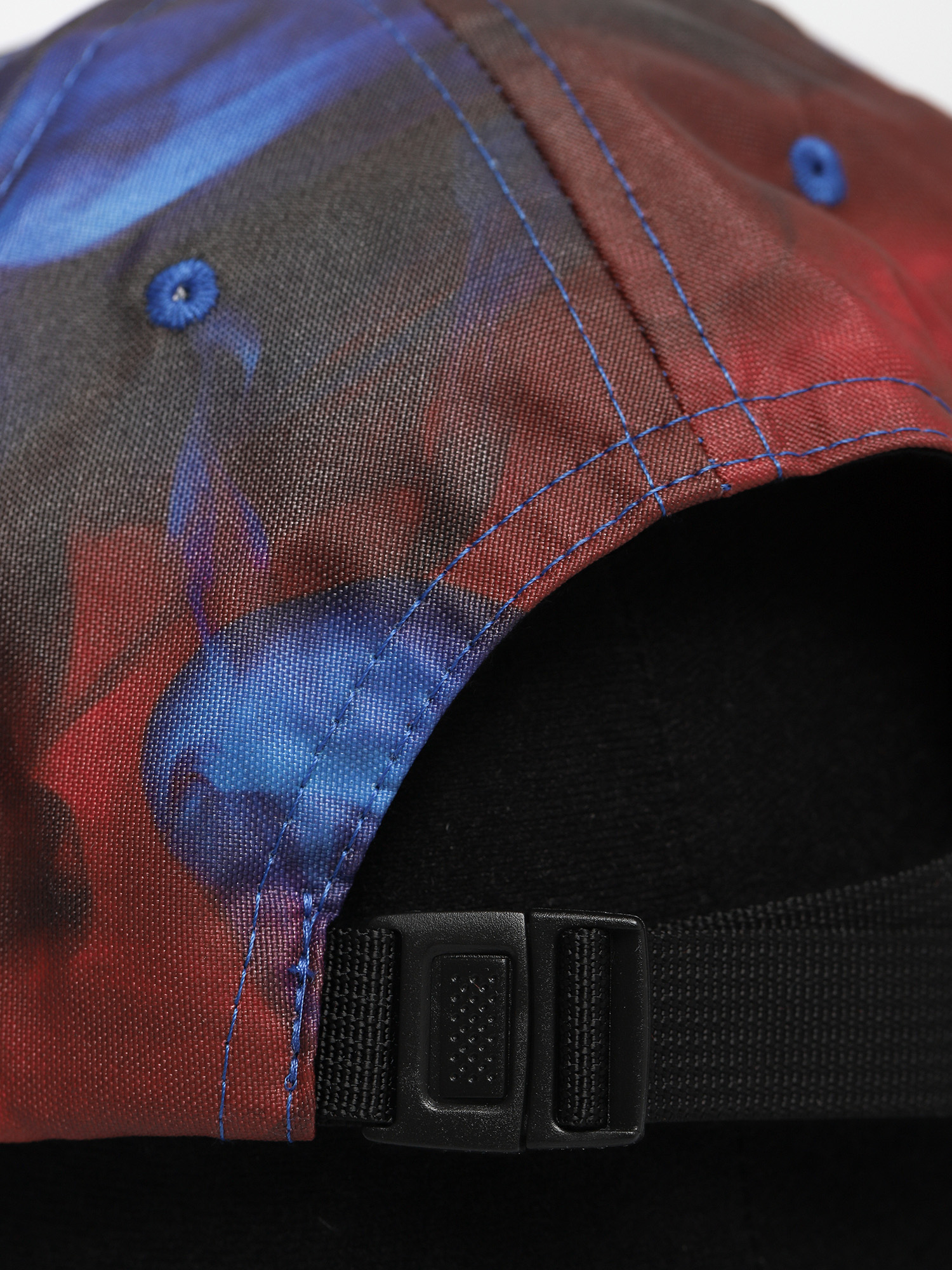 Czapka z daszkiem eS Hyper Beauty 6 Panel (red/blue)