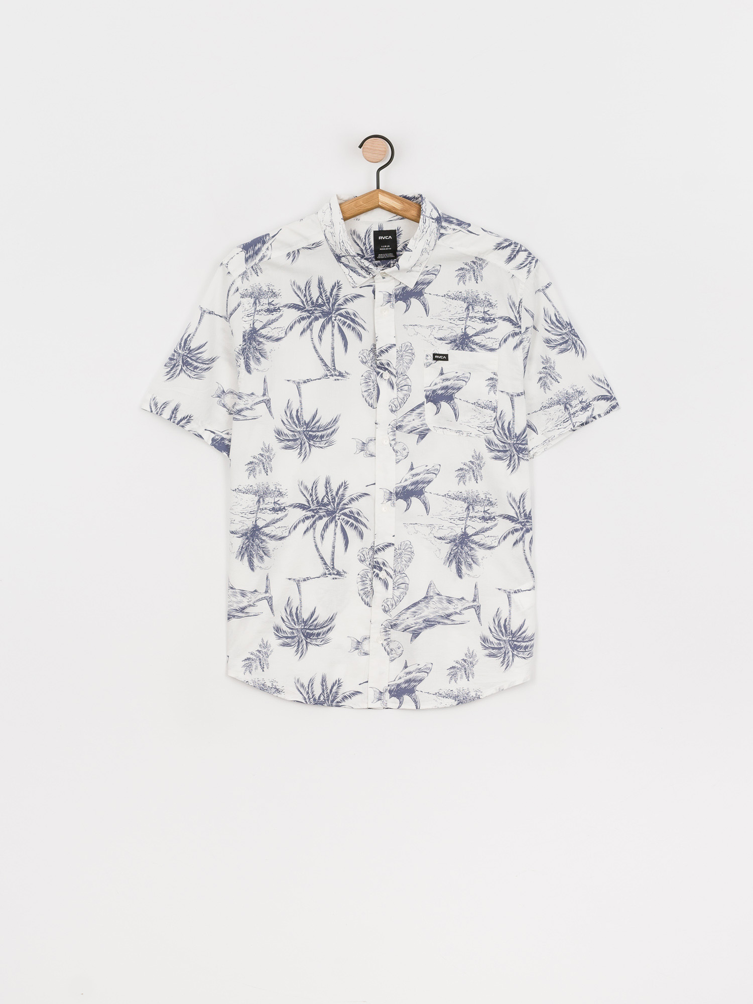 Koszula RVCA Panic Point (antique white)