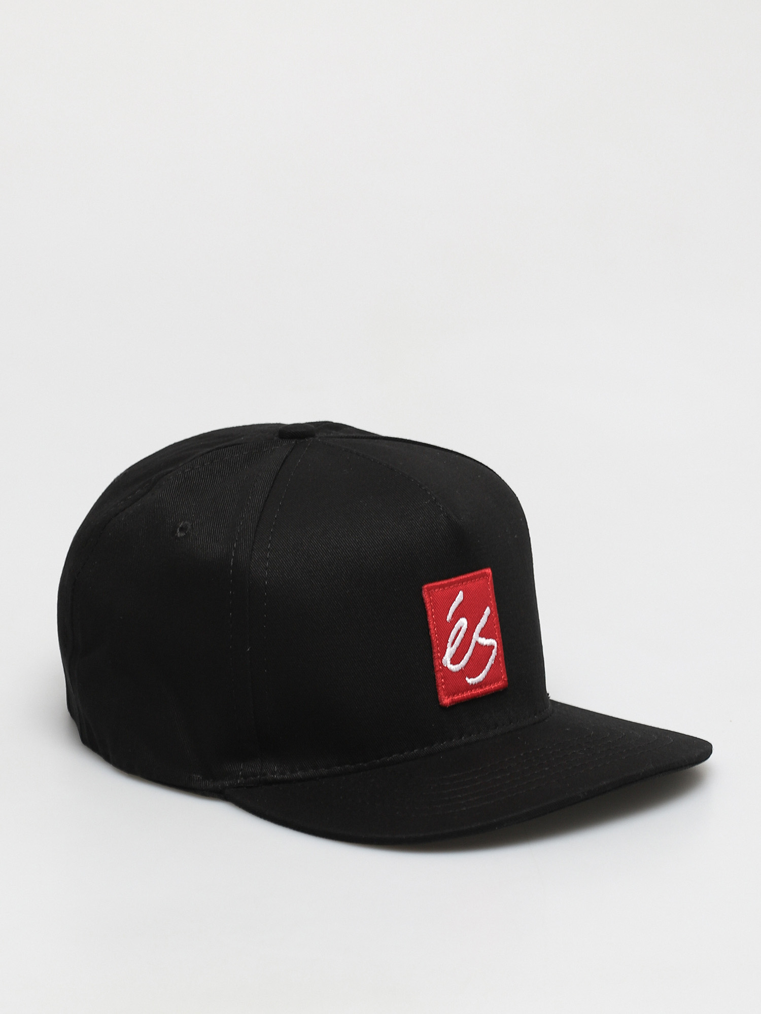 Czapka z daszkiem eS Patch Snapback ZD (black)