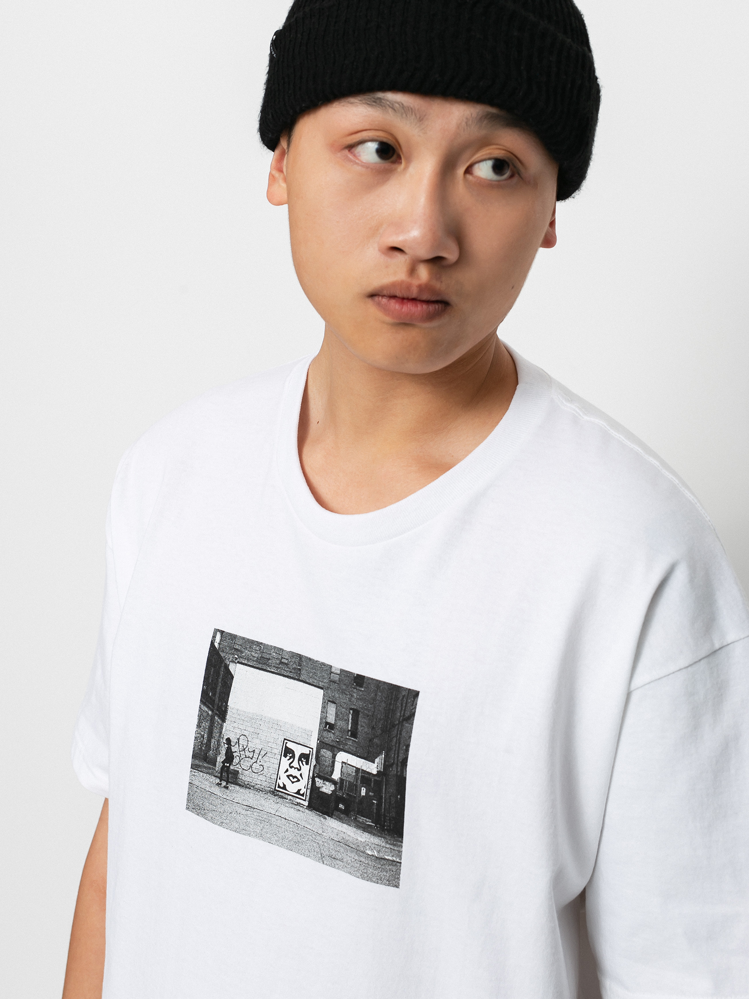 T-shirt OBEY Icon Face Toronto (white)