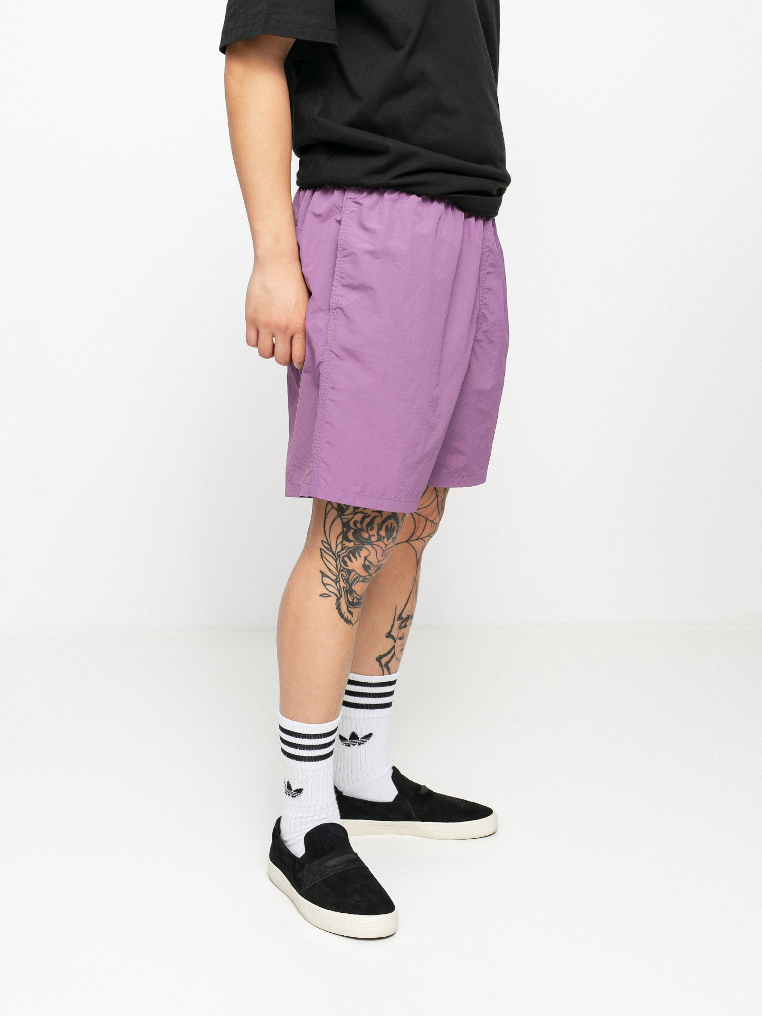Szorty OBEY Easy Relaxed (purple nitro)