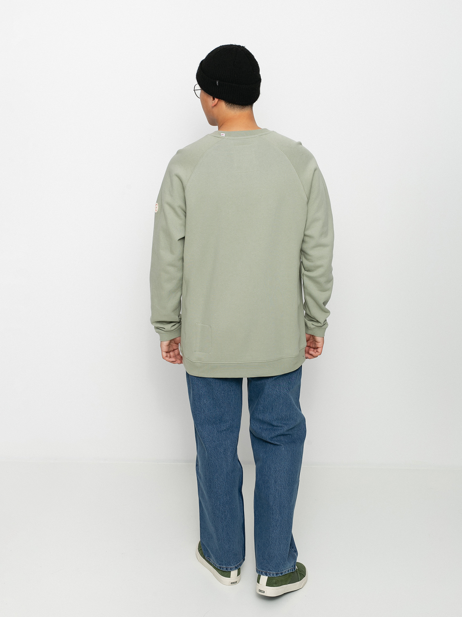 Bluza Globe Traveller Crew (sage)