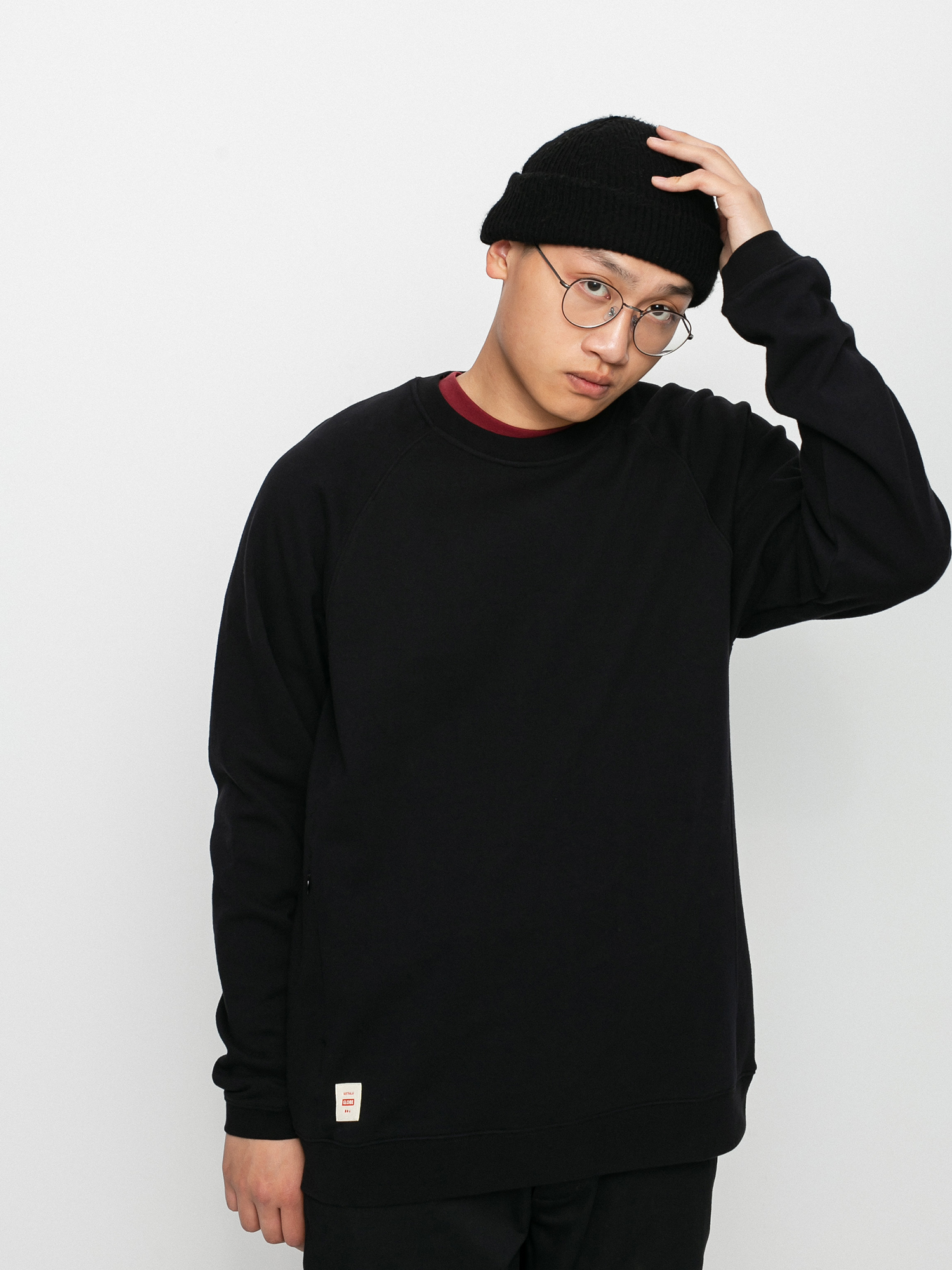 Bluza Globe Traveller Crew (black)