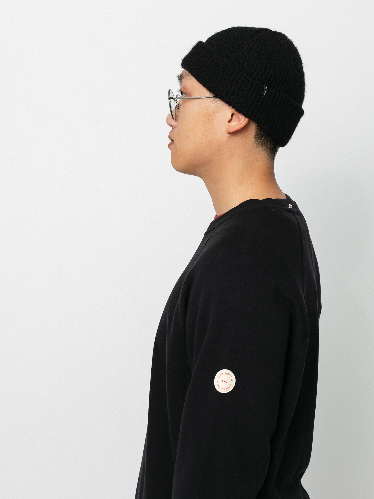 Bluza Globe Traveller Crew (black)