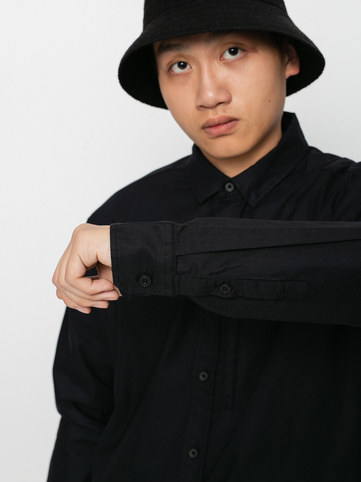 Koszula Globe Foundation Ls (black)