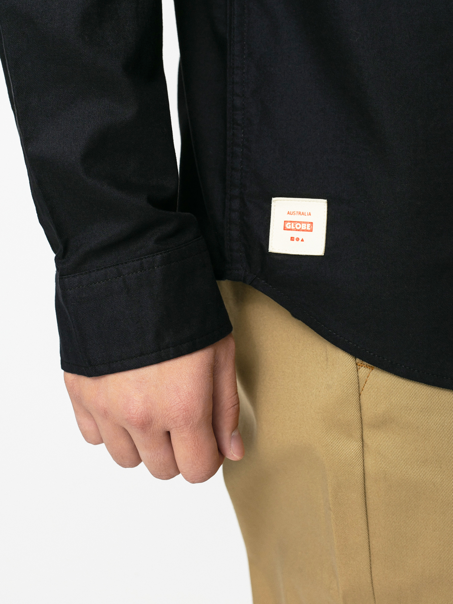 Koszula Globe Foundation Ls (black)