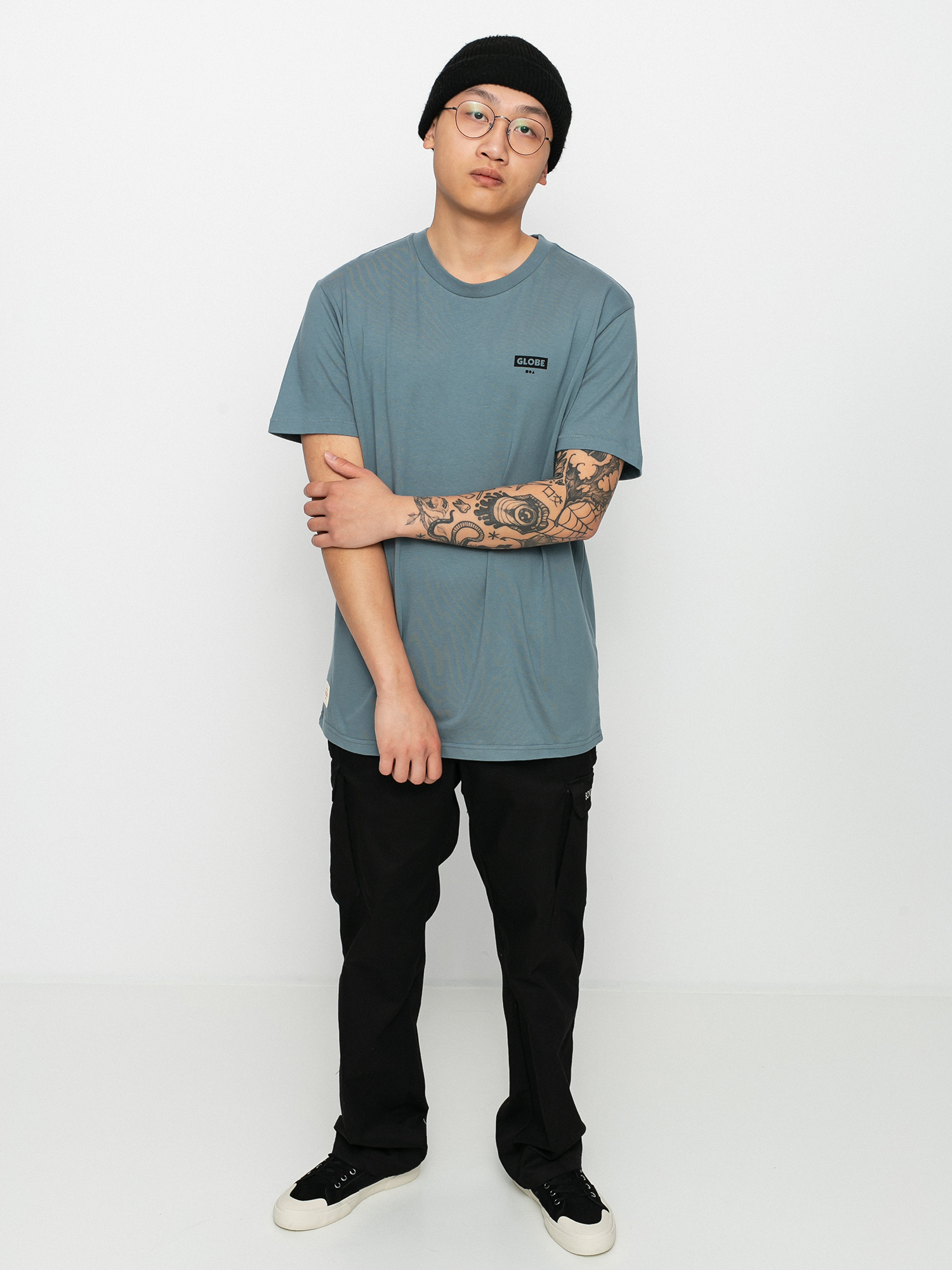 T-shirt Globe Living Low Velocity (steel blue)