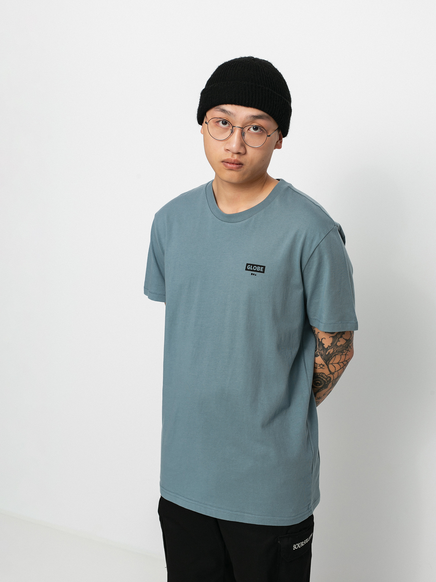 T-shirt Globe Living Low Velocity (steel blue)