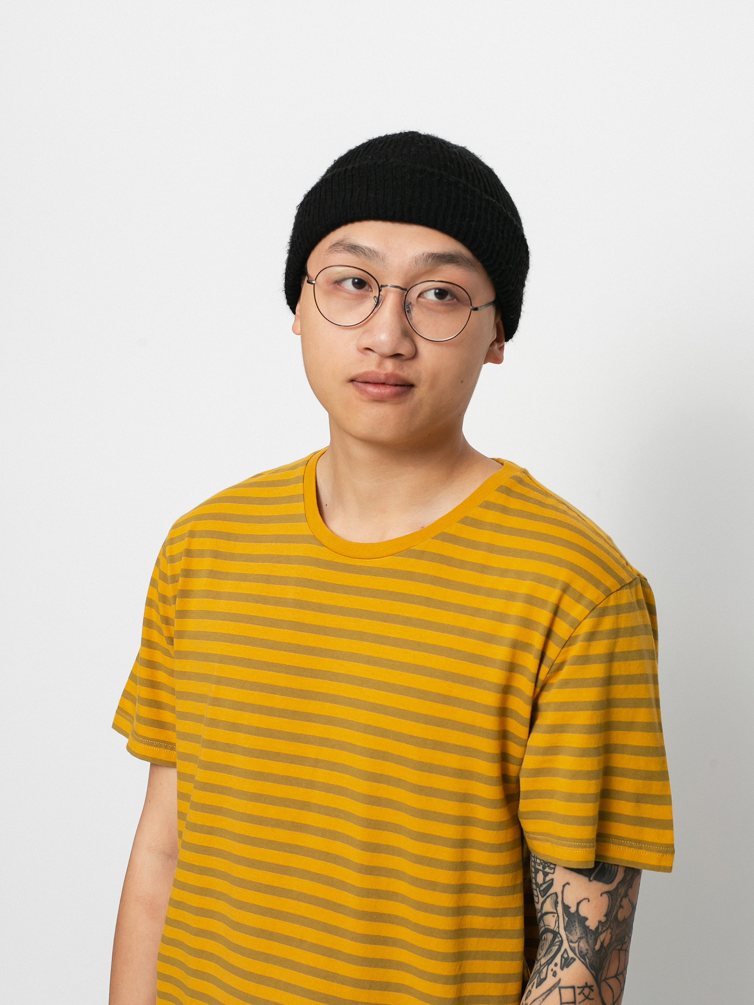T-shirt Globe Horizon Striped (honey)