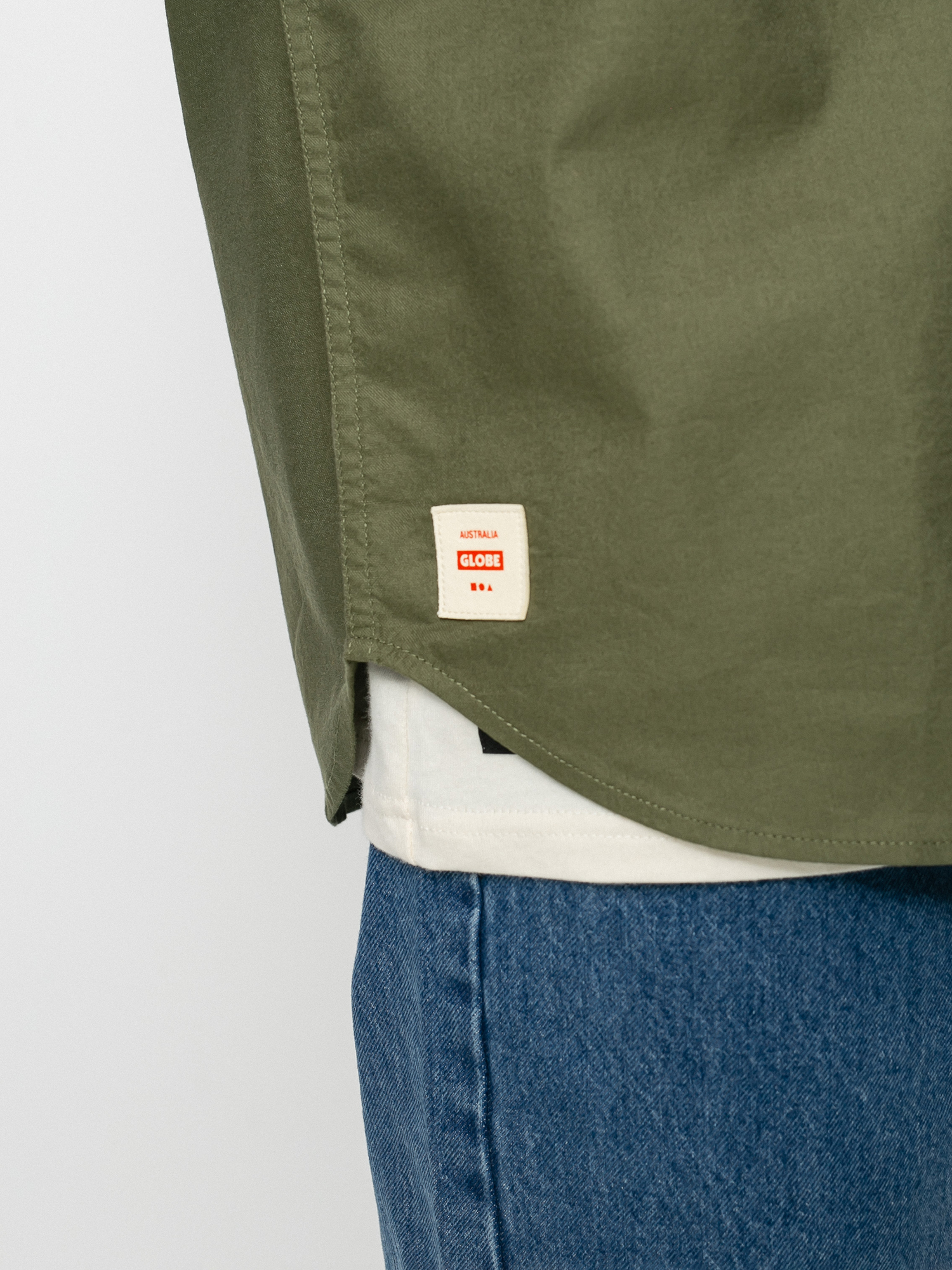 Koszula Globe Foundation Ls (olive)