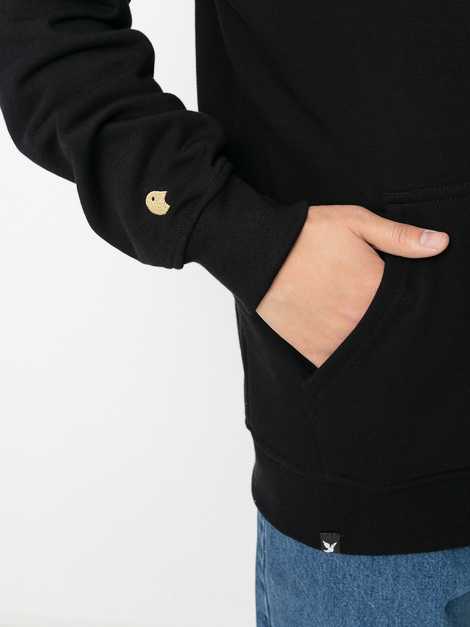 Bluza z kapturem Nervous Classic Sm HD (black)