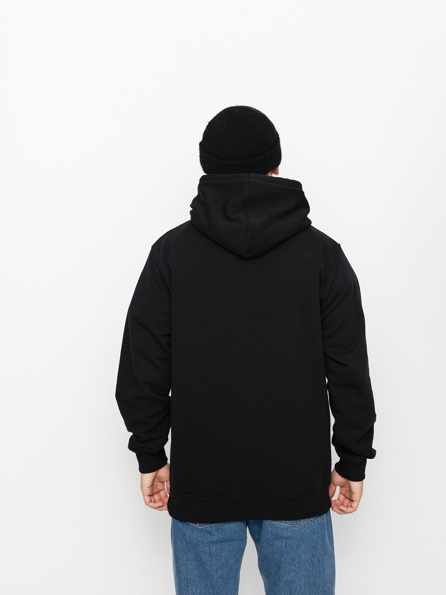 Bluza z kapturem Nervous Classic Sm HD (black)