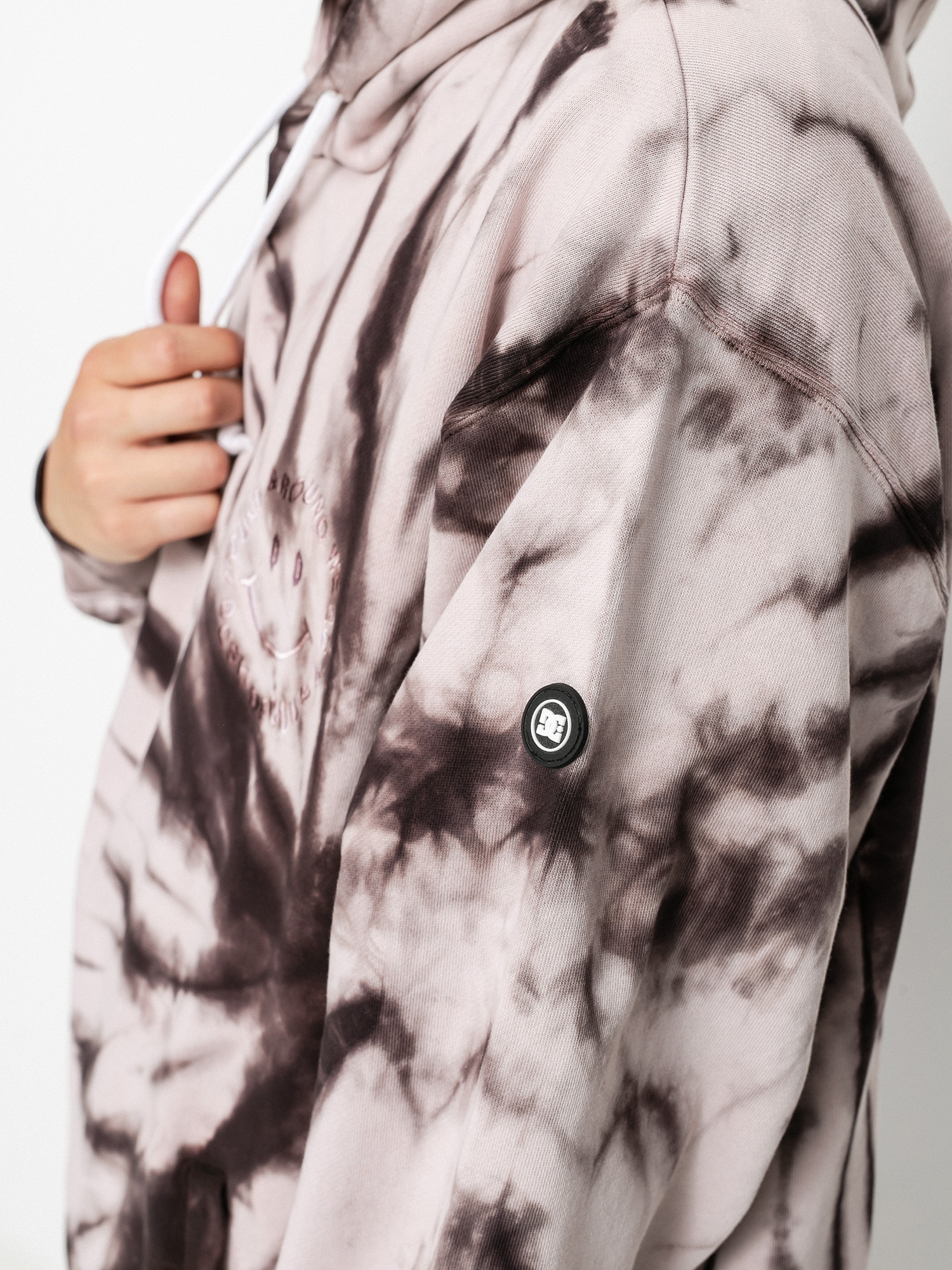 Bluza z kapturem DC Flare HD (castlerock spiral dye)