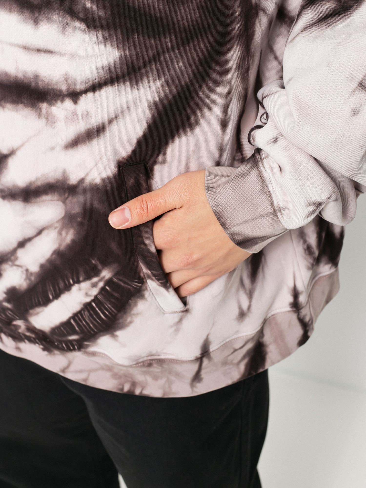 Bluza z kapturem DC Flare HD (castlerock spiral dye)