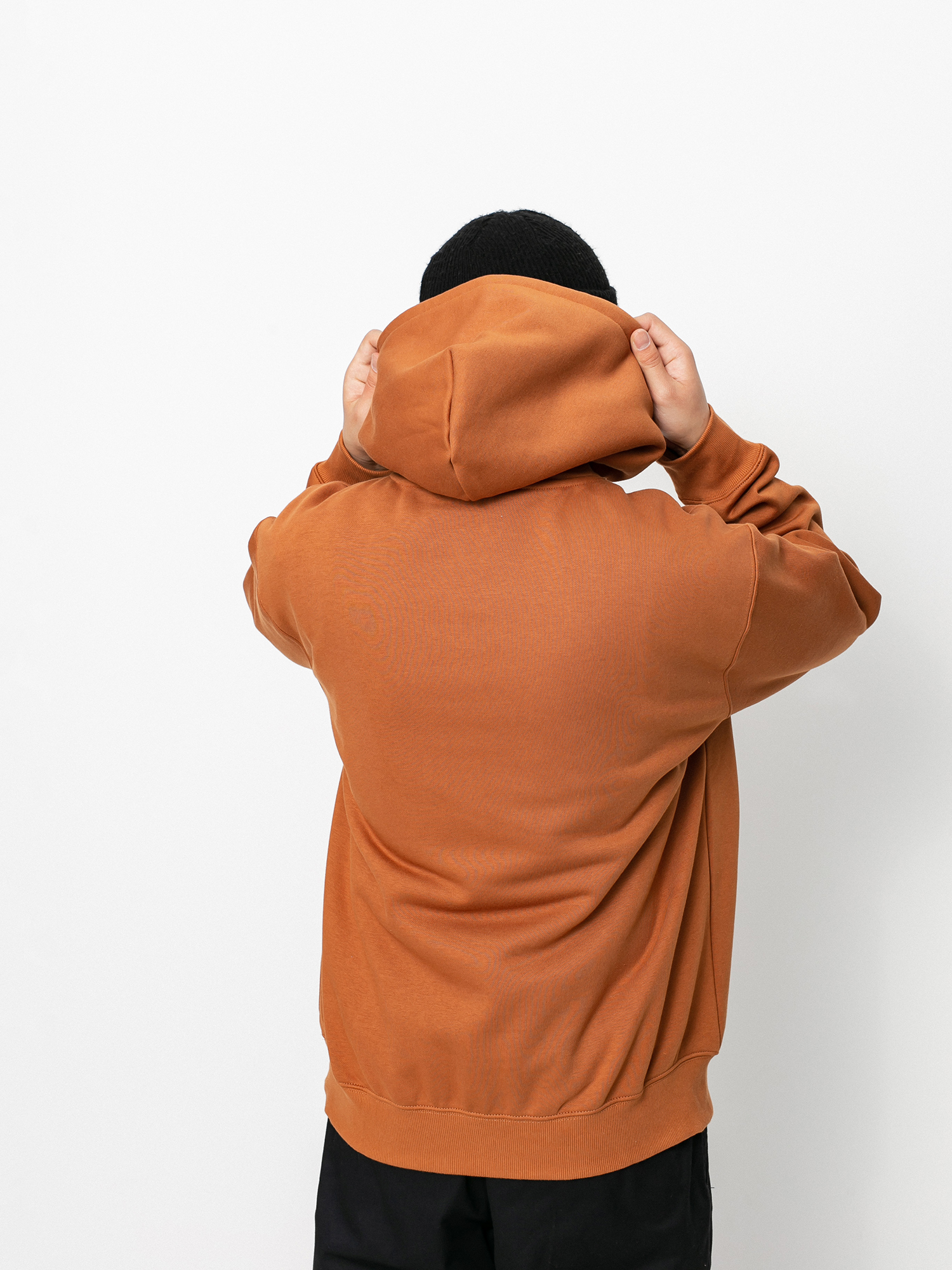 Bluza z kapturem Carhartt WIP Sweat HD (rum/black)