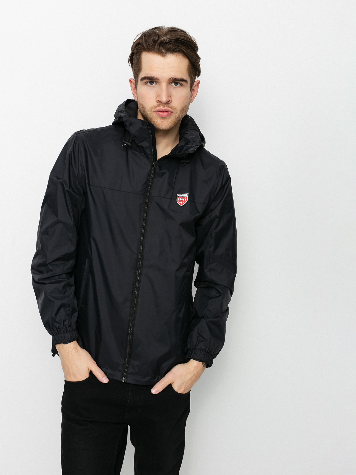Kurtka Prosto Windrunner (black)