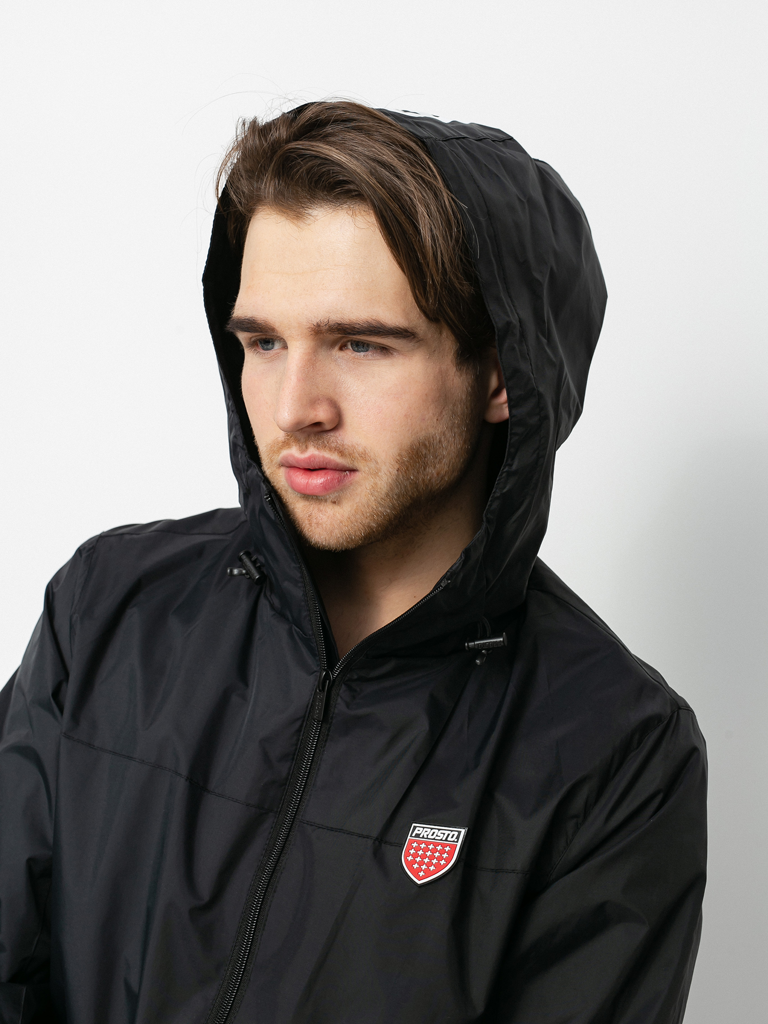 Kurtka Prosto Windrunner (black)