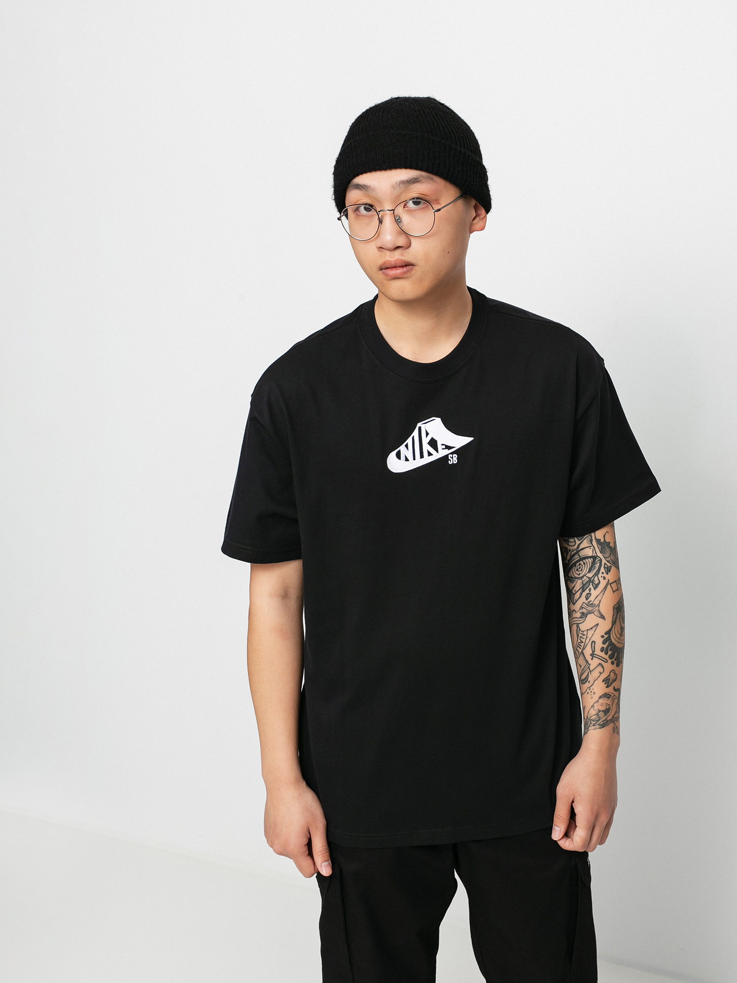 T-shirt Nike SB Artist 2 (black/white)