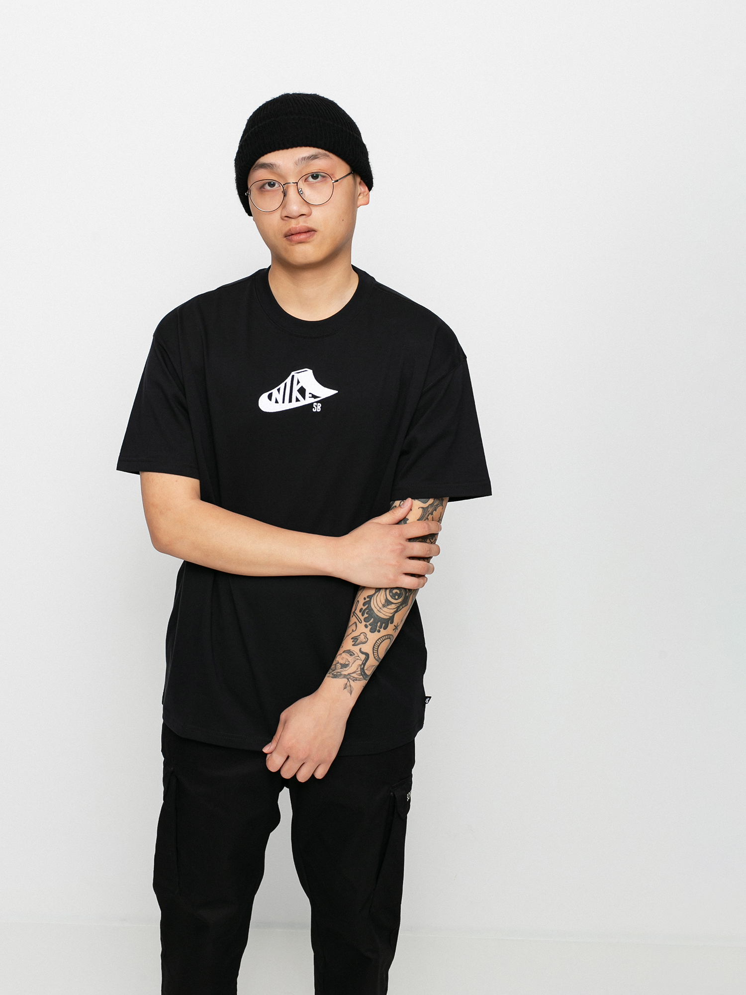 T-shirt Nike SB Artist 2 (black/white)