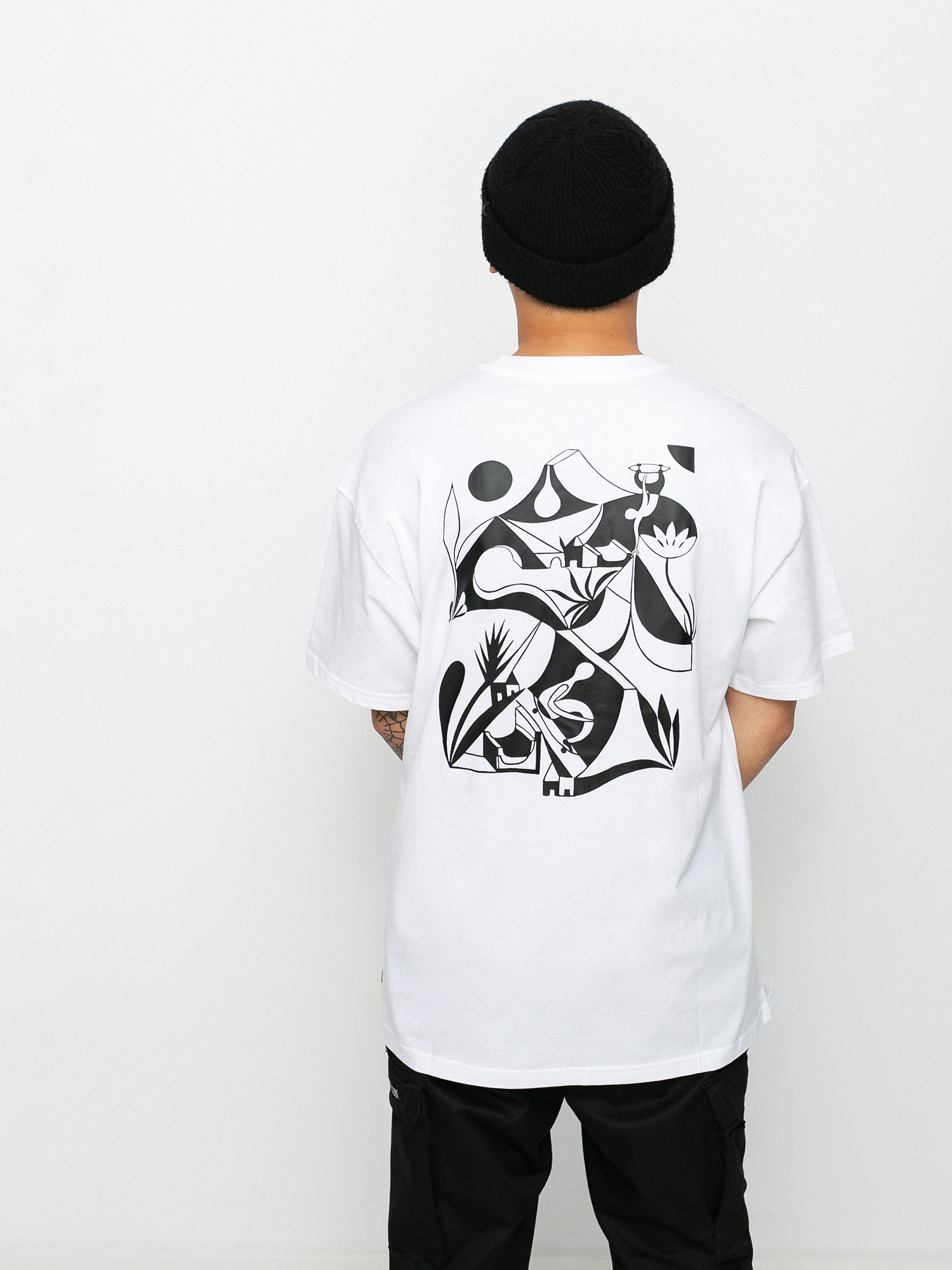 T-shirt Nike SB Artist 2 (white/black)
