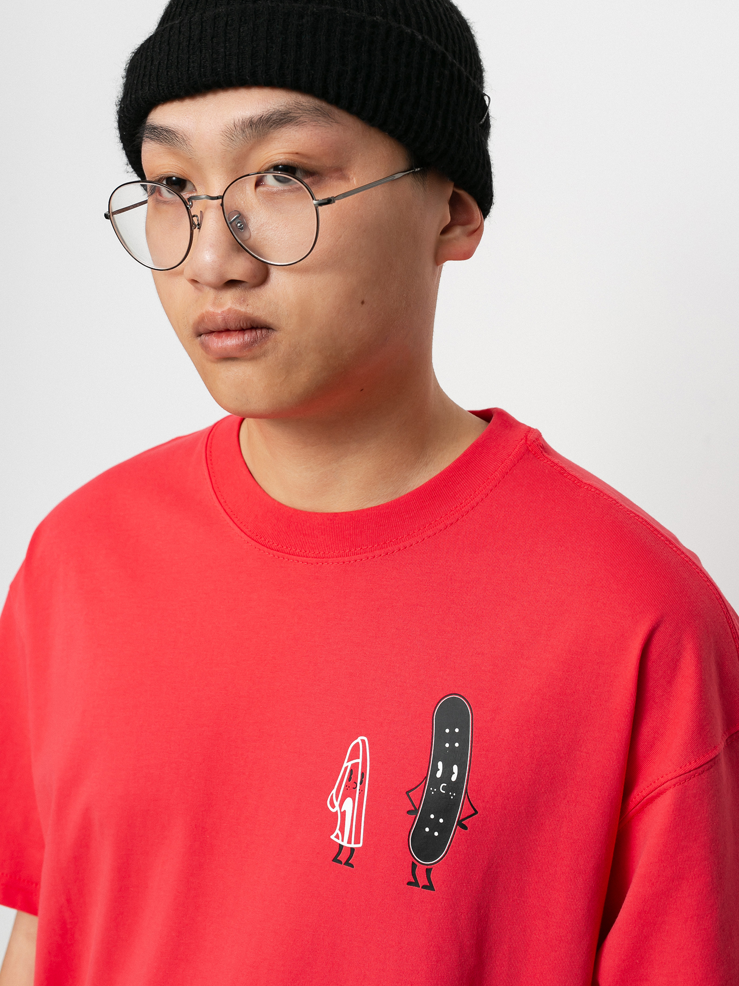 T-shirt Nike SB Friends (lt fusion red)