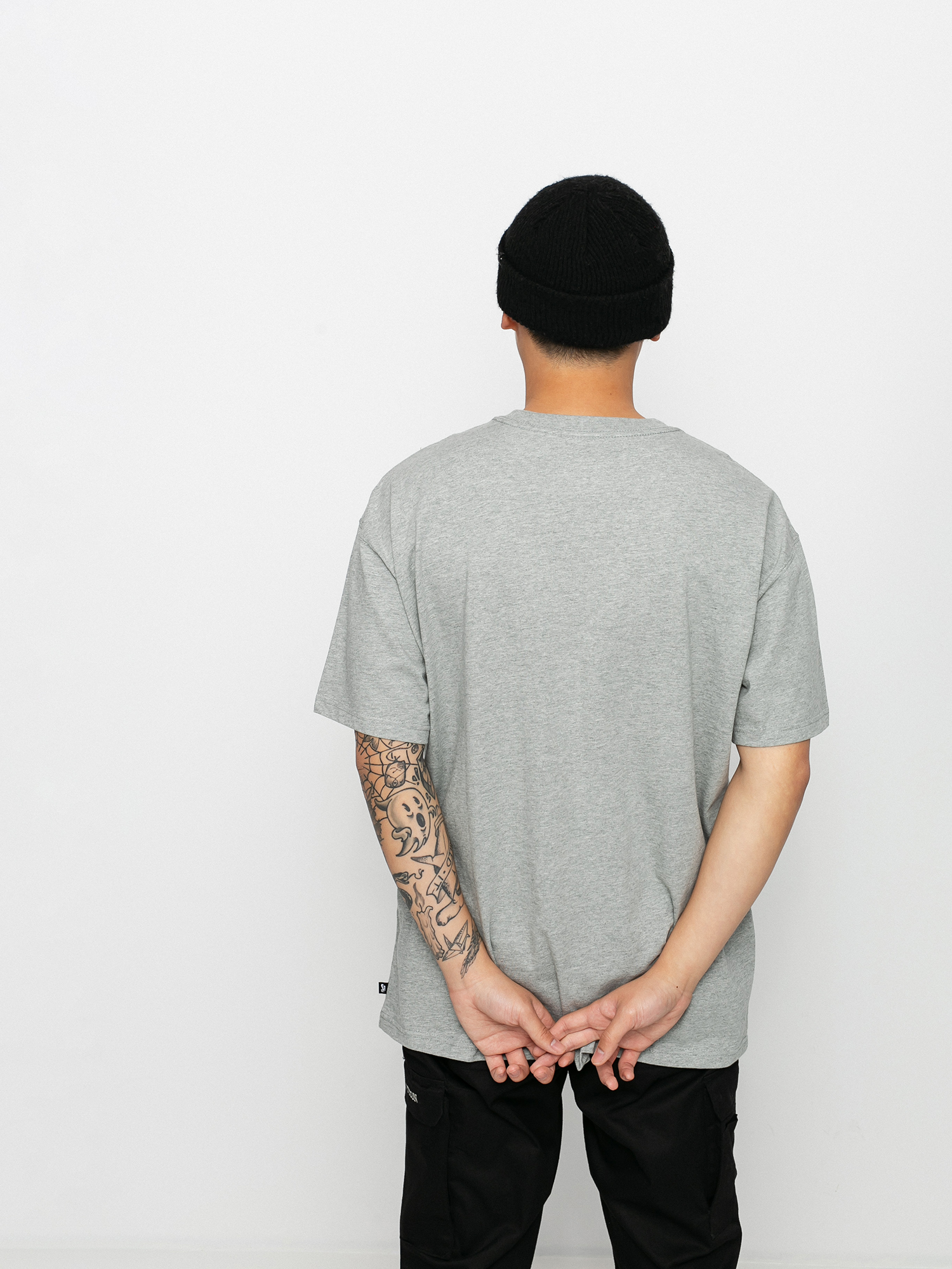 T-shirt Nike SB Collegiate (dk grey heather/black)