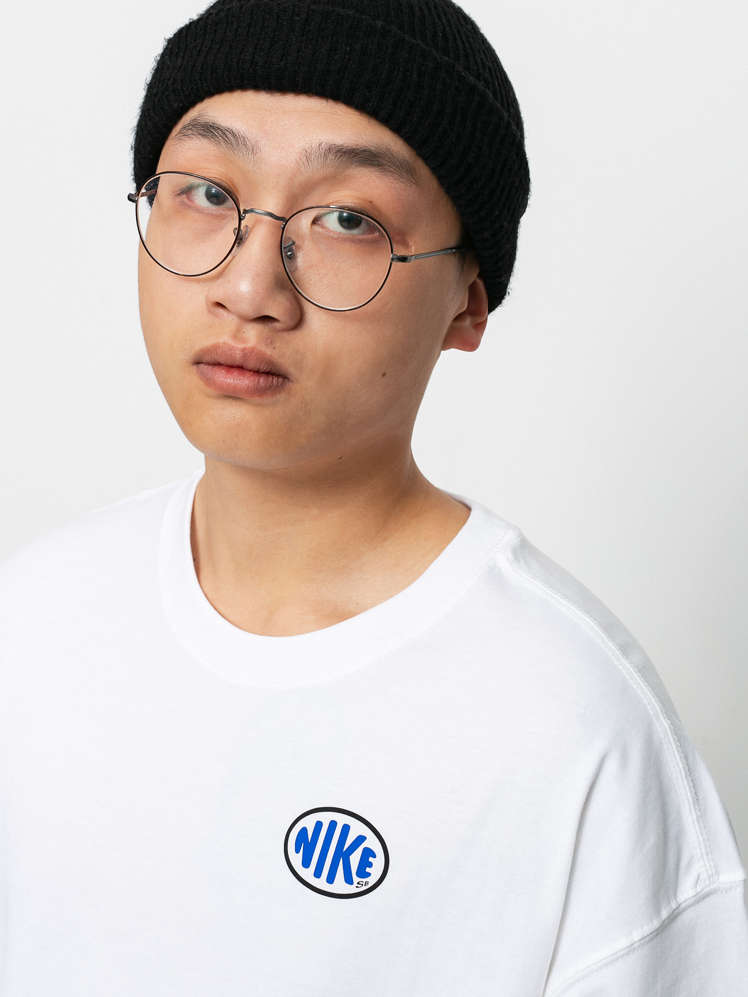 T-shirt Nike SB Left Chest SB (white)