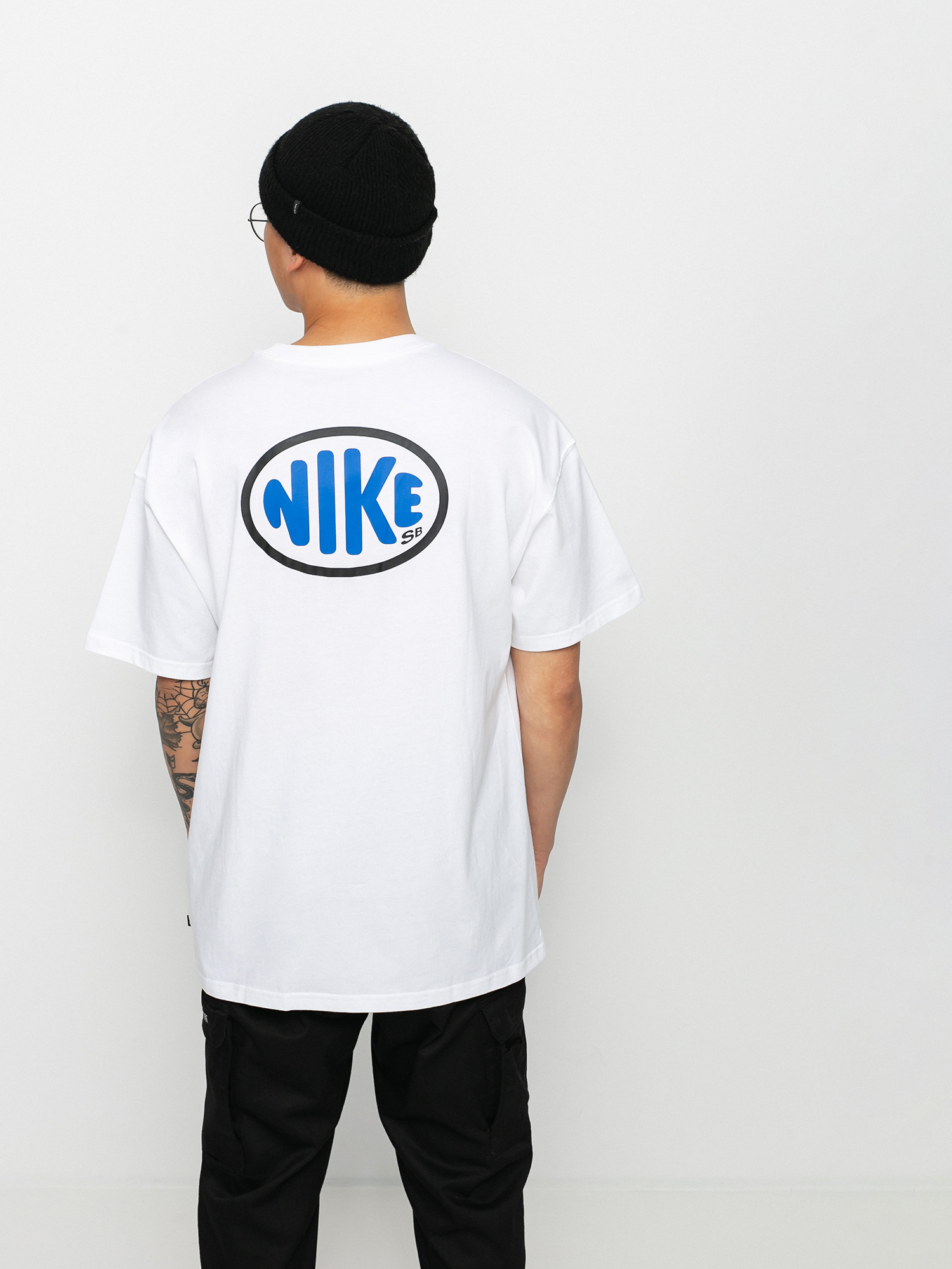 T-shirt Nike SB Left Chest SB (white)