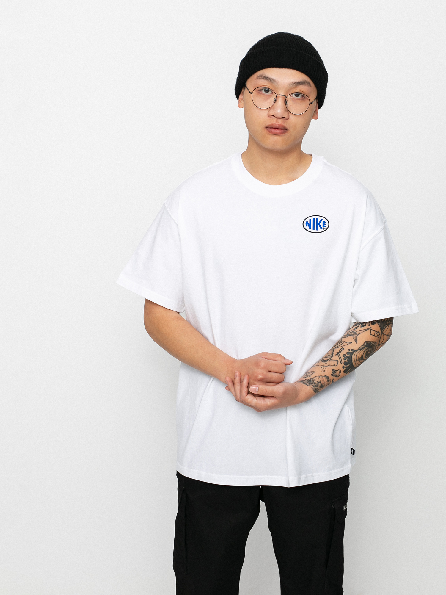 T-shirt Nike SB Left Chest SB (white)